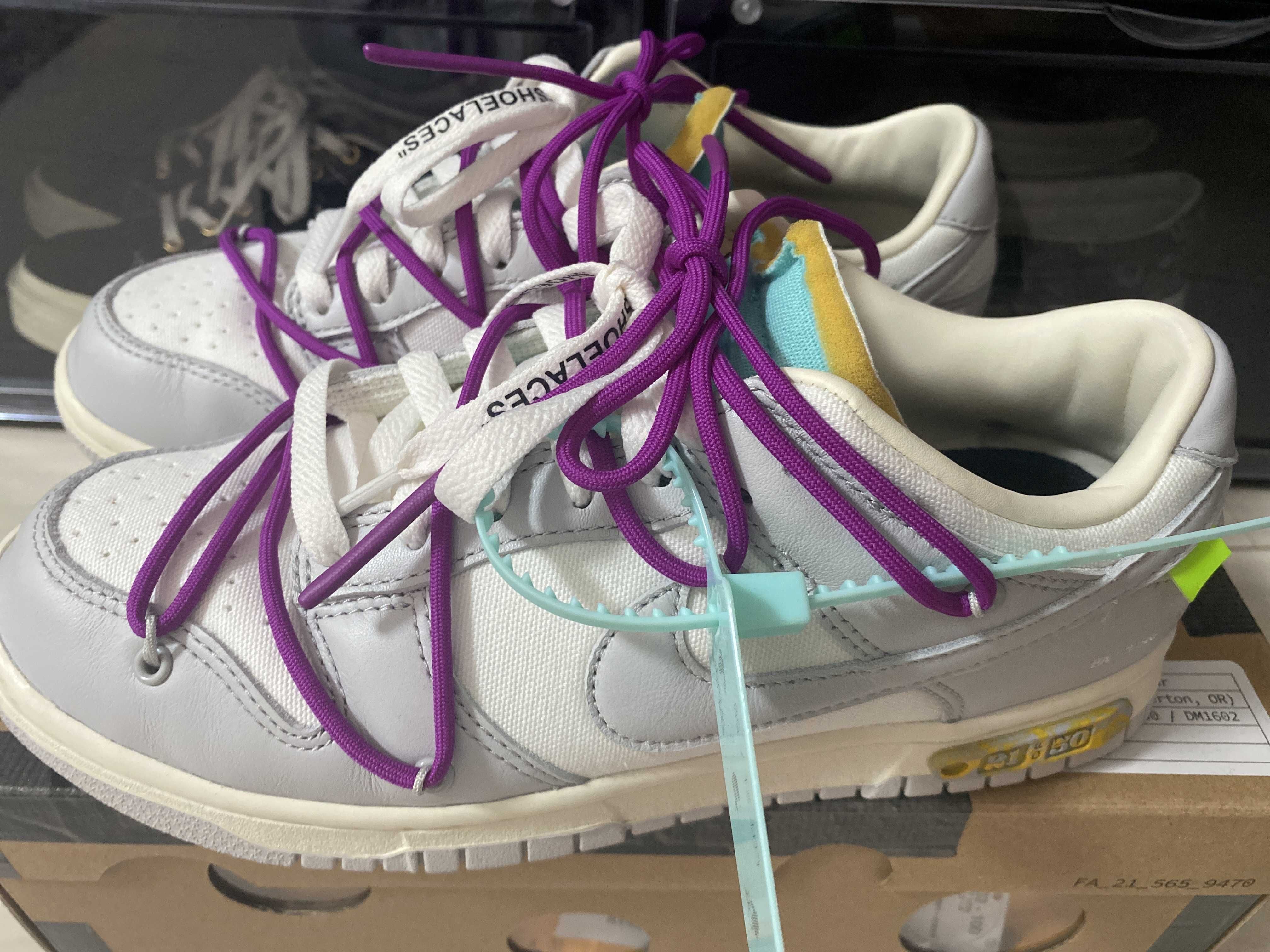 Off-White × Nike Dunk Low 1 of 50 "Lot.21"