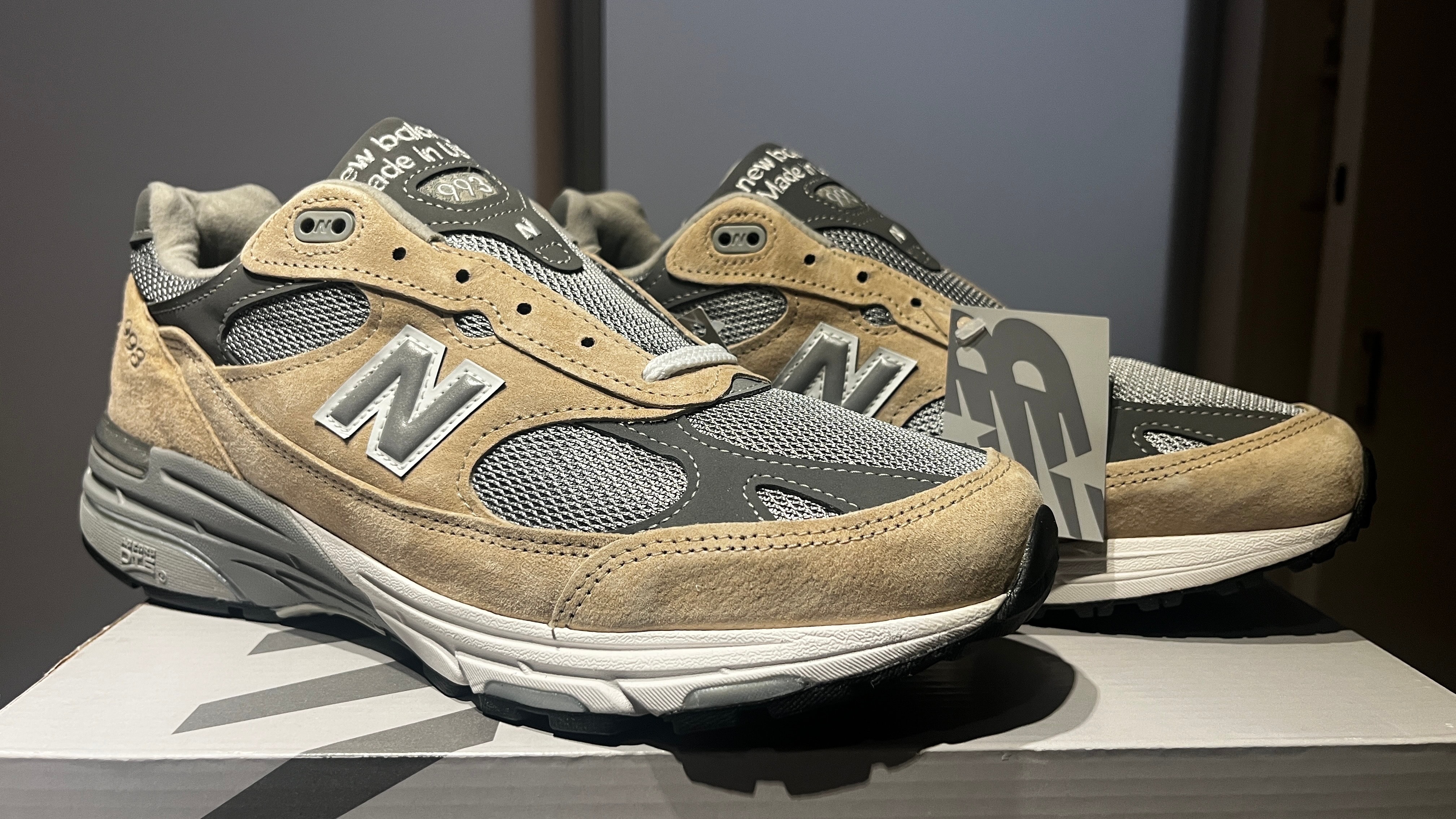 ニューバランス 993 メイド イン USA "インセンス/ミディアムグレー"