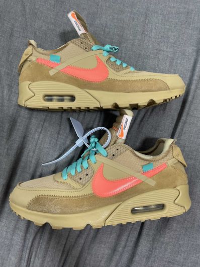 Off-White × Nike Air Max 90 "Desert Ore"