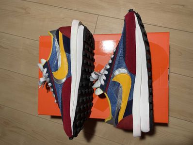 sacai × Nike LDV Waffle "Red/Blue"