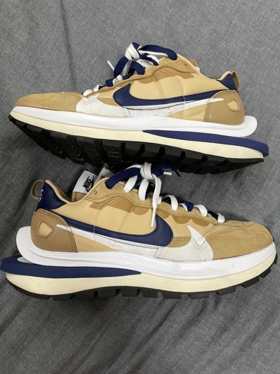 Sacai × Nike Vapor Waffle "Sesame And Blue Void"