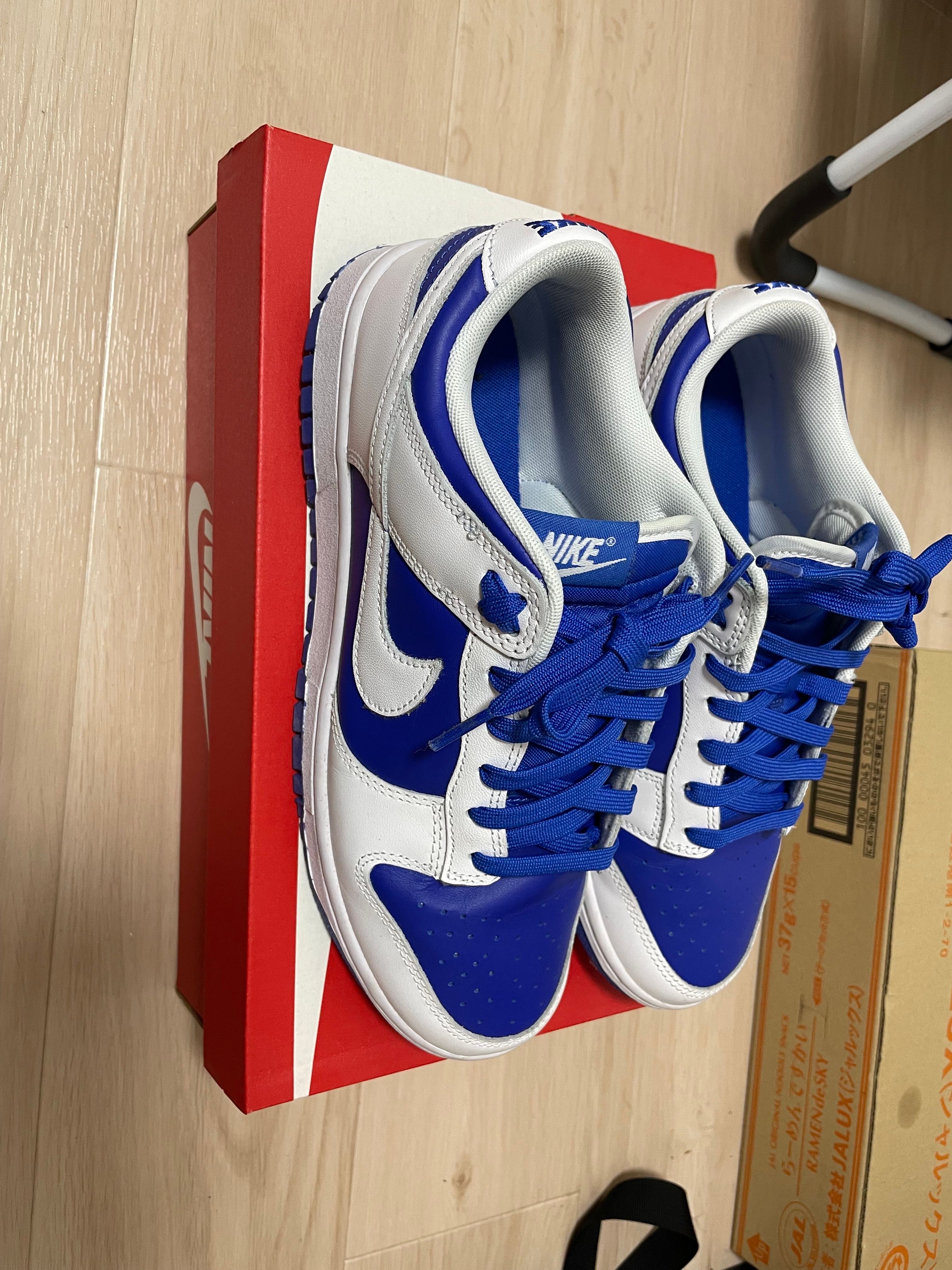 Nike Dunk Low Retro "Racer Blue and White"