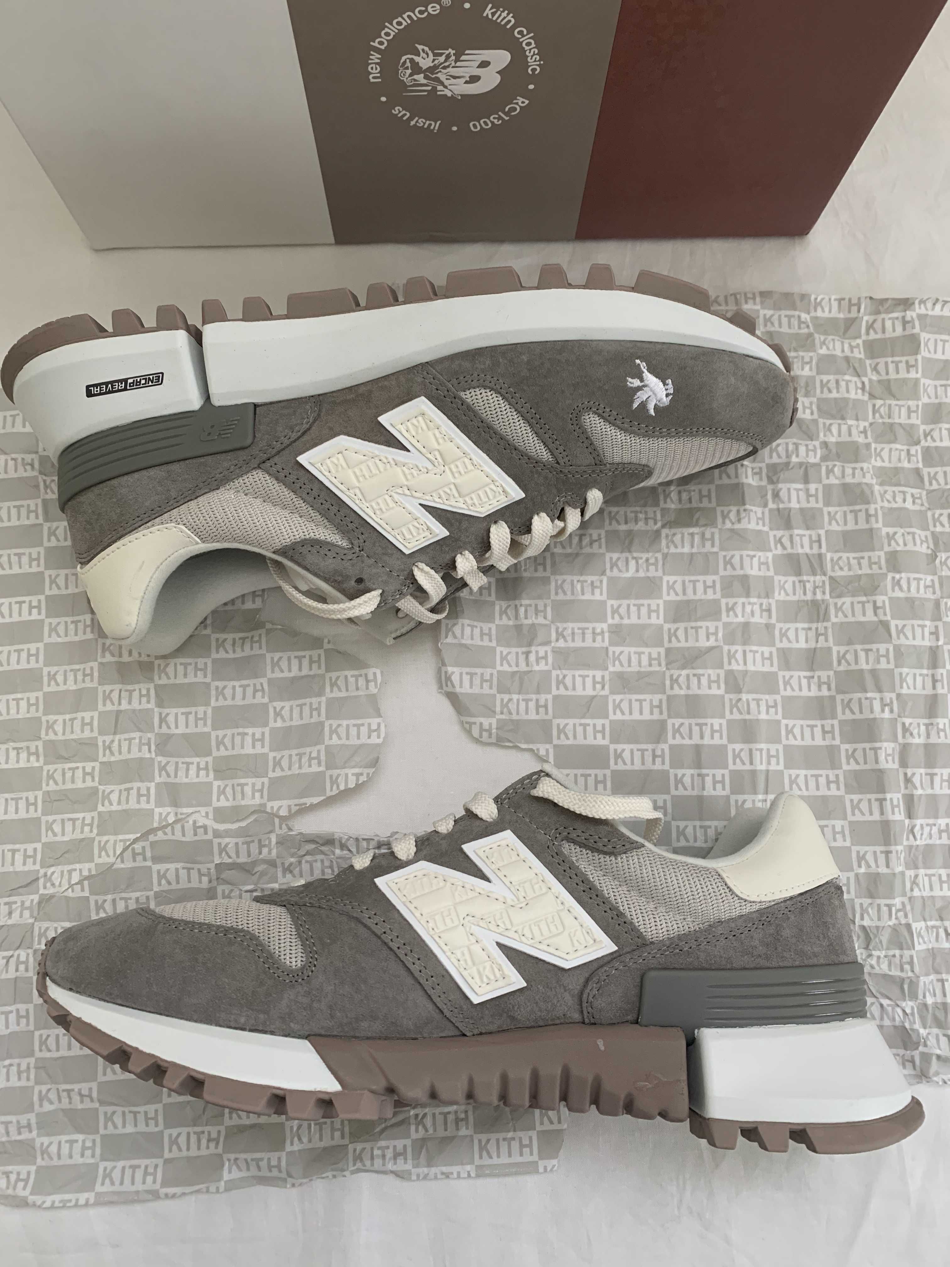 KITH × New Balance RC1300 10th Anniversary "Elephant Skin/Safari"