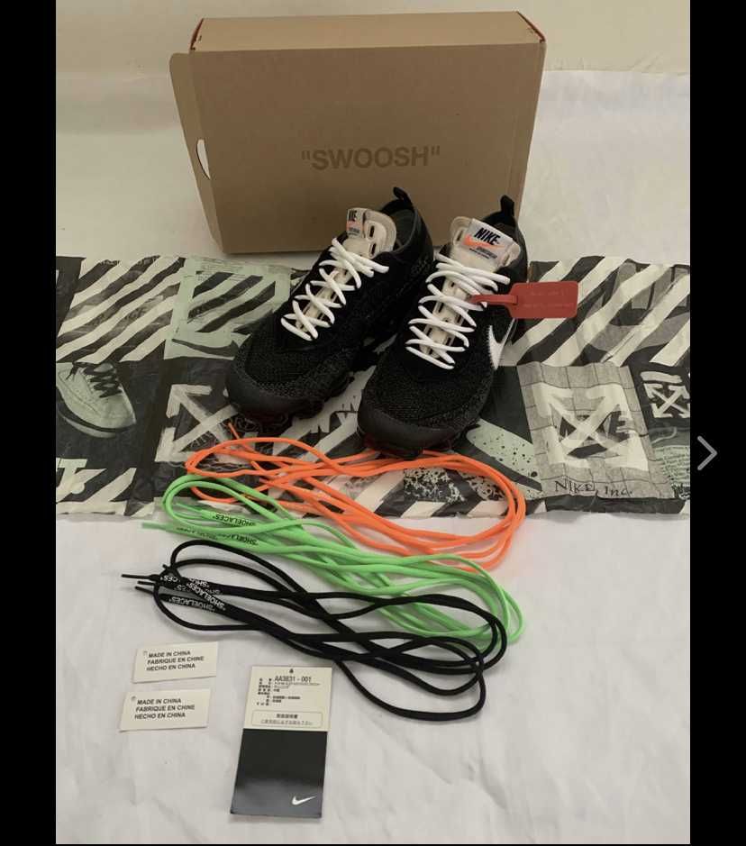 Off-White × Nike Air Vapormax "The Ten"