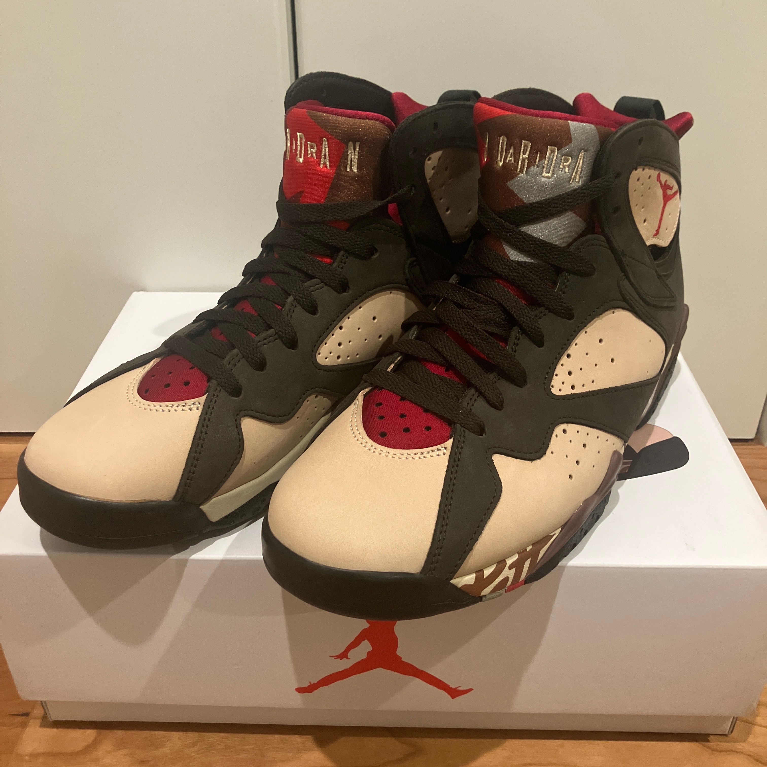 Patta × Nike Air Jordan 7 OG "Brown"