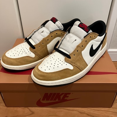 Nike Air Jordan 1 Low OG "Rookie of the Year/Sail and Golden Harvest"