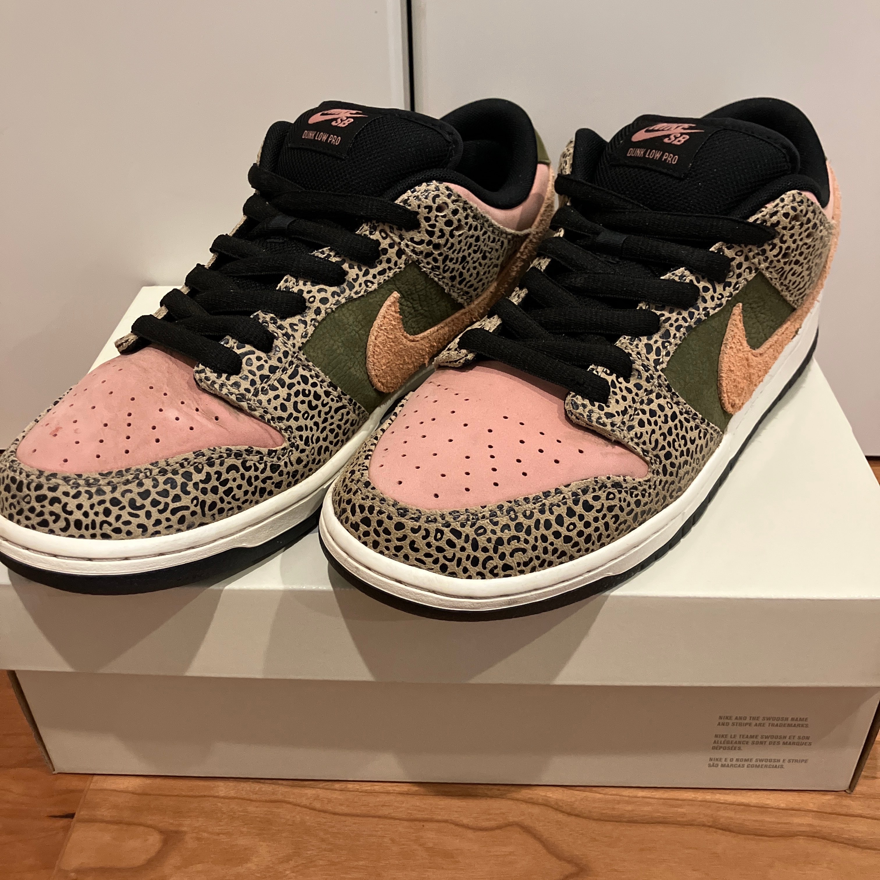 Arts Rec × Nike SB Dunk Low Pro "Rust Pink and Rough Green"