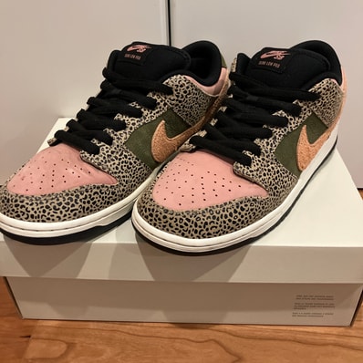 Arts Rec × Nike SB Dunk Low Pro "Rust Pink and Rough Green"