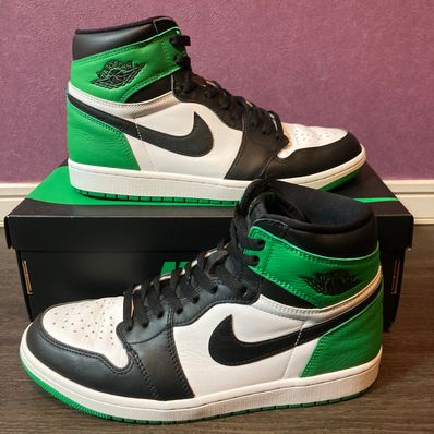 Nike Air Jordan 1 Retro High OG "Celtics/Black and Lucky Green" (2023)