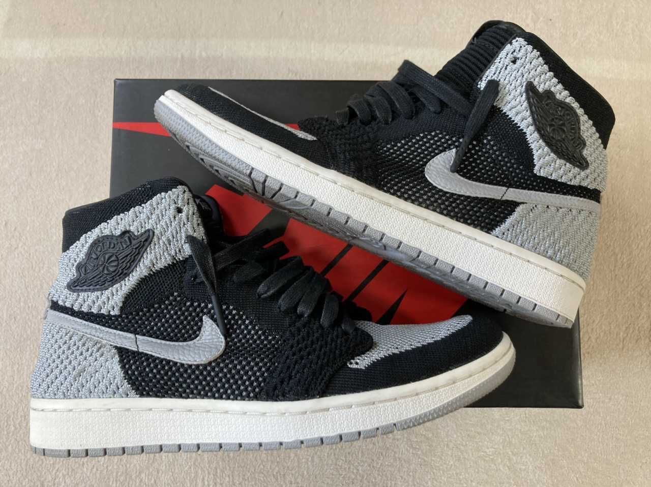 Nike Air Jordan 1 Retro High Flyknit "Shadow"