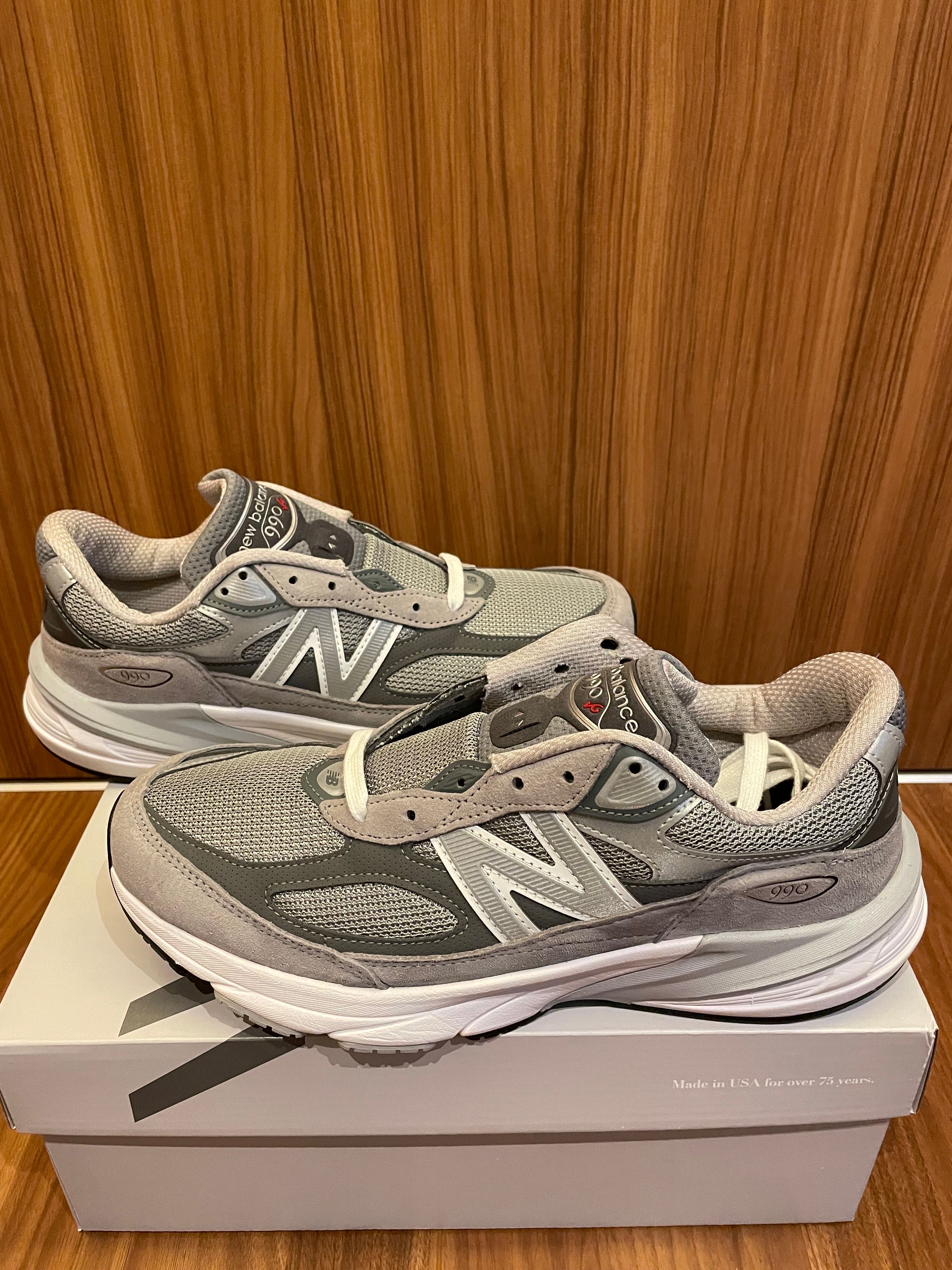 New Balance 990V6 "Gray" (Heel Logo NB)