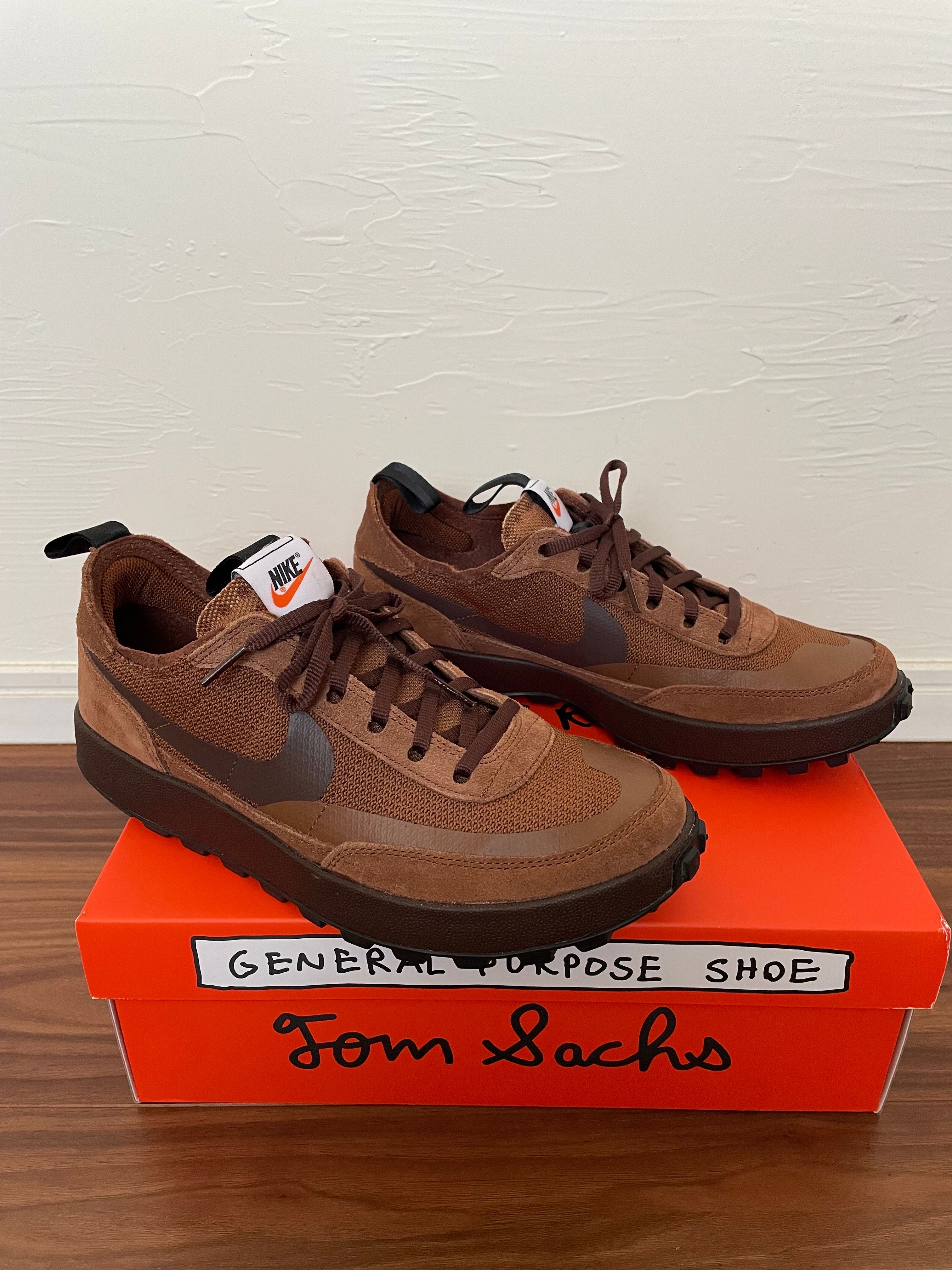 Tom Sachs × NikeCraft Women's General Purpose Shoe "Brown"