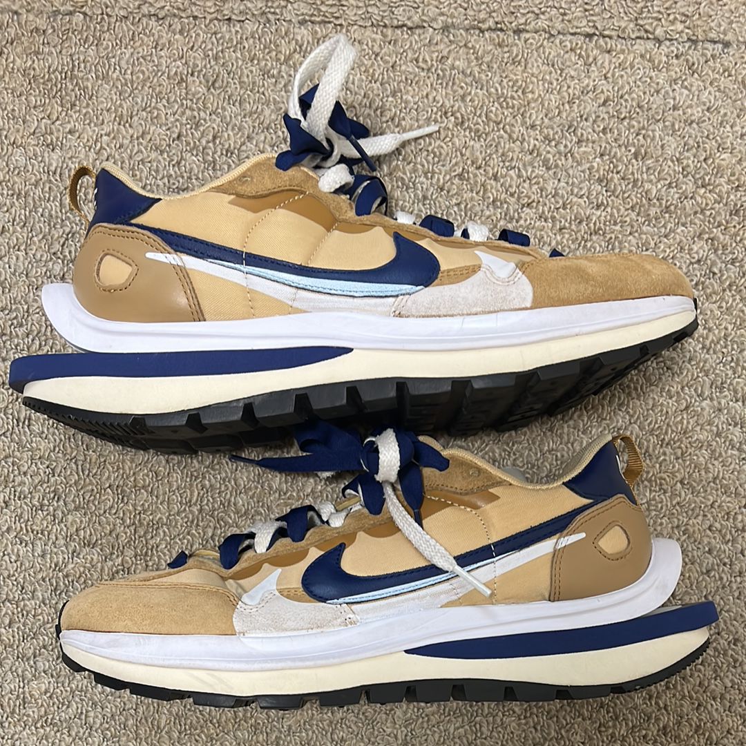 Sacai × Nike Vapor Waffle "Sesame And Blue Void"