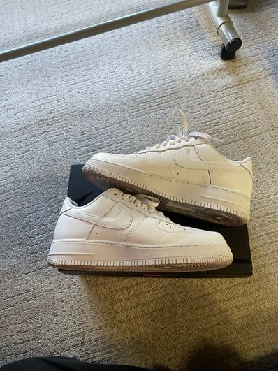 Supreme × Nike Air Force 1 Low "White"