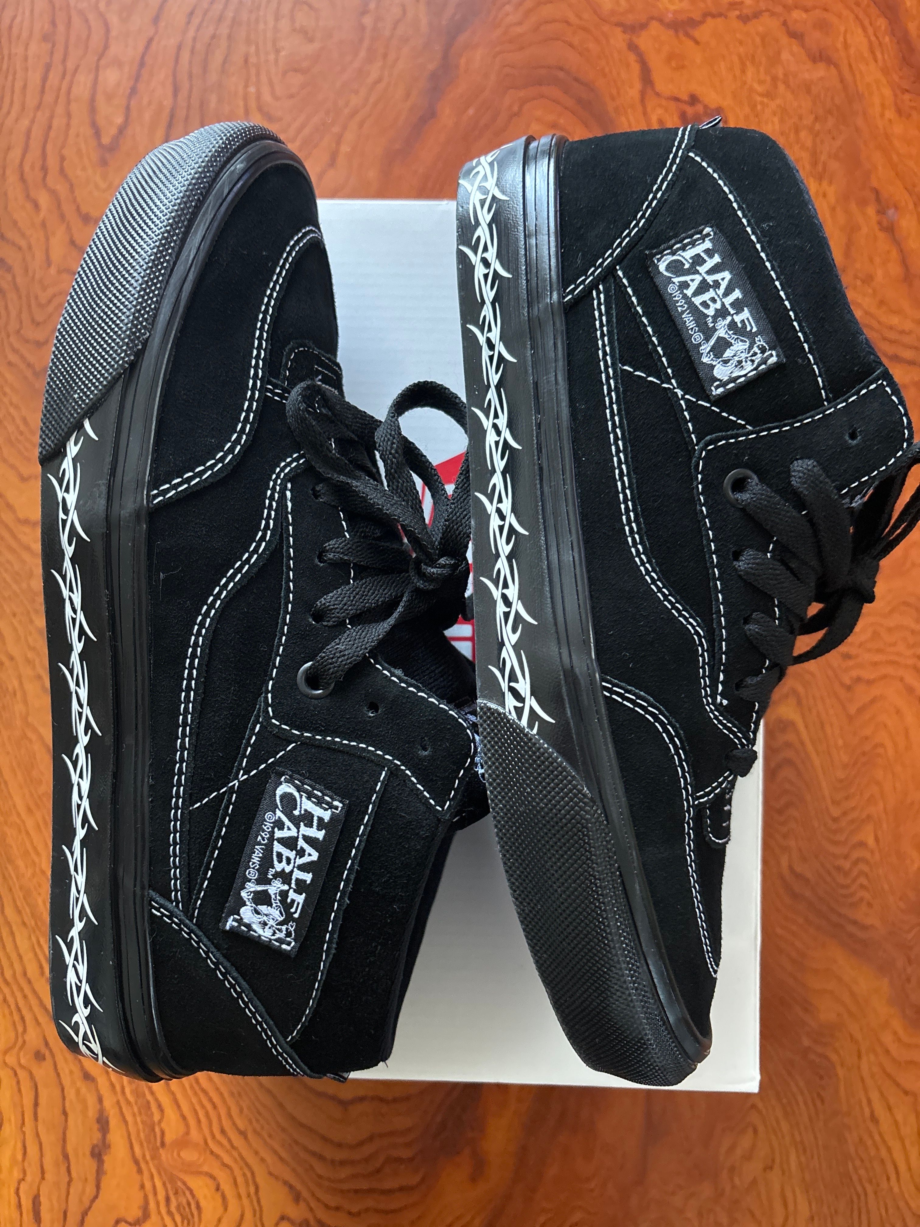 Supreme × Vans Half Cab "Black"