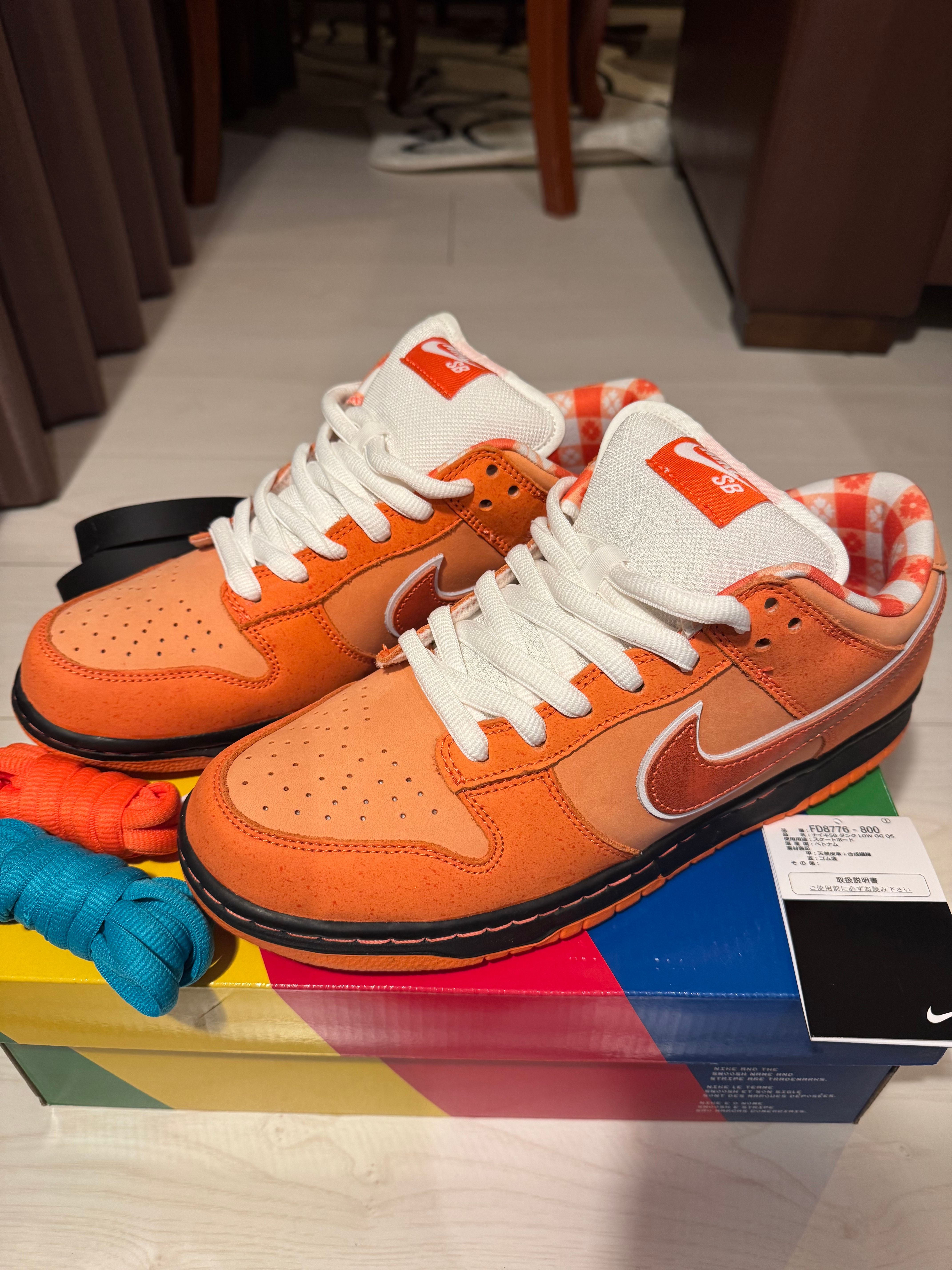 Concepts × Nike SB Dunk Low SP "Orange Lobster"