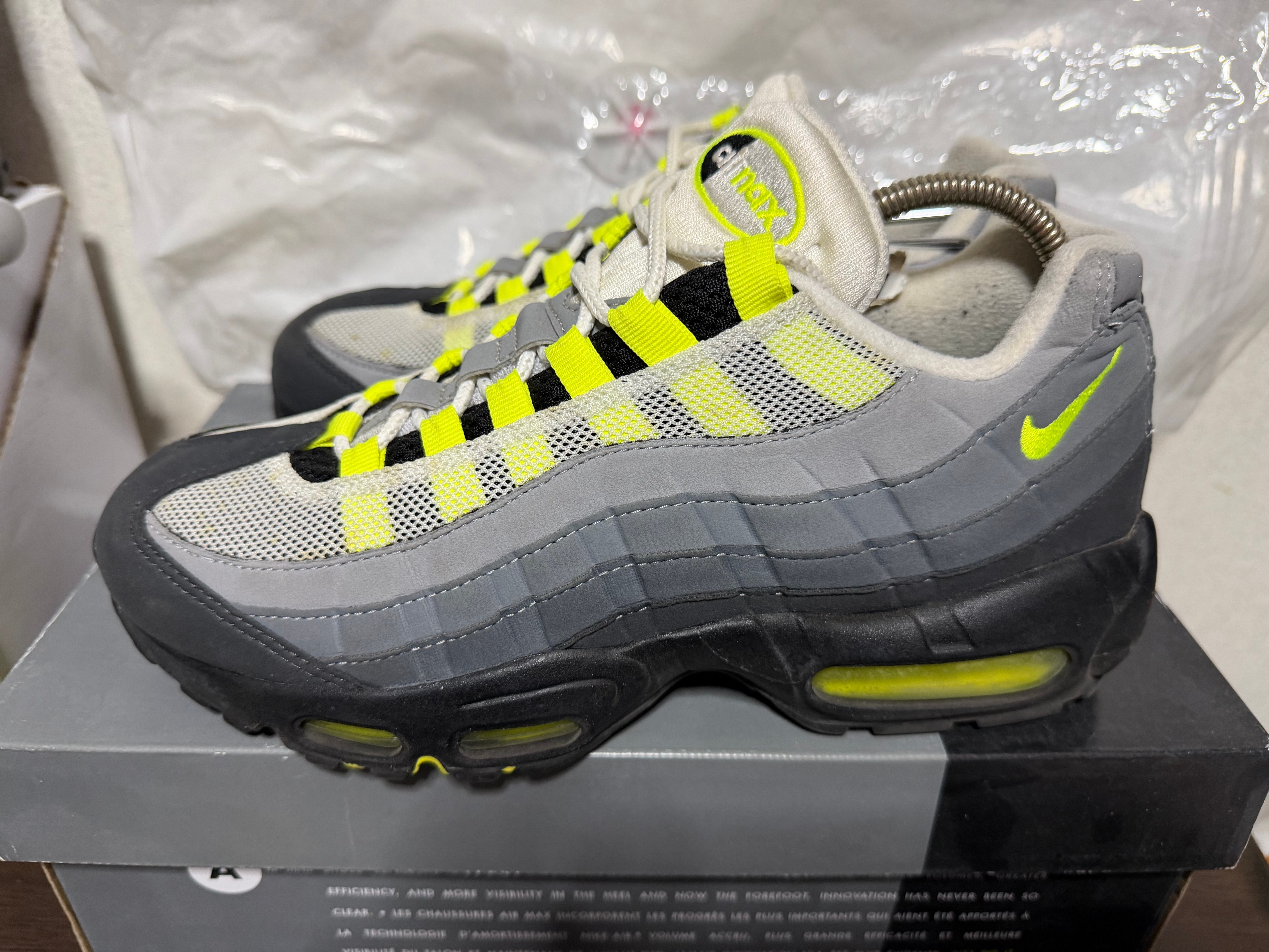 ナイキ エアマックス95 OG "ネオンイエロー/イエローグラデ" (2020)