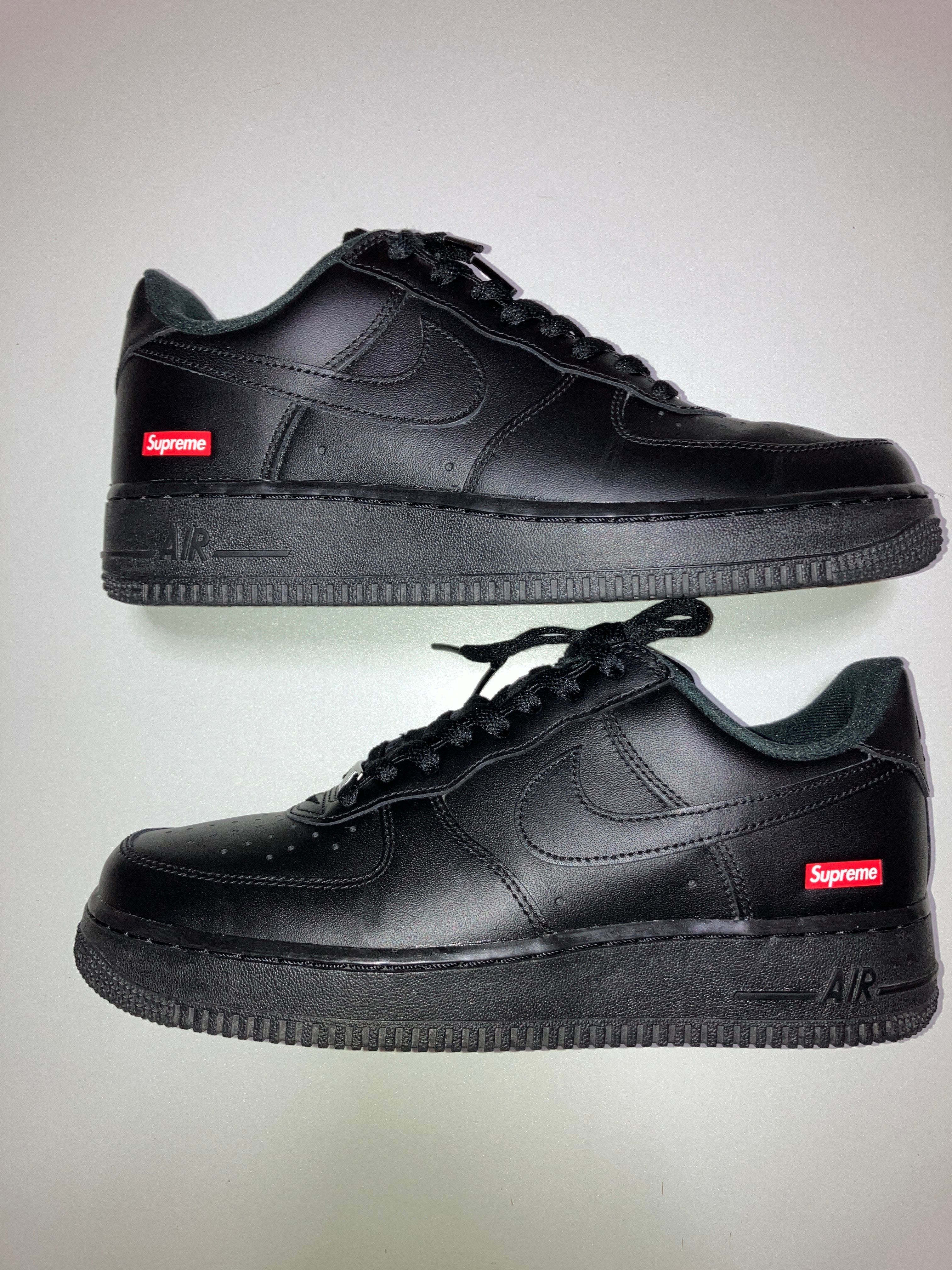 Supreme × Nike Air Force 1 Low "Black"