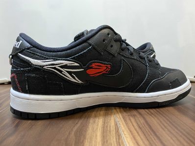 Wasted Youth × Nike SB Dunk Low "Black Denim" / VERDY