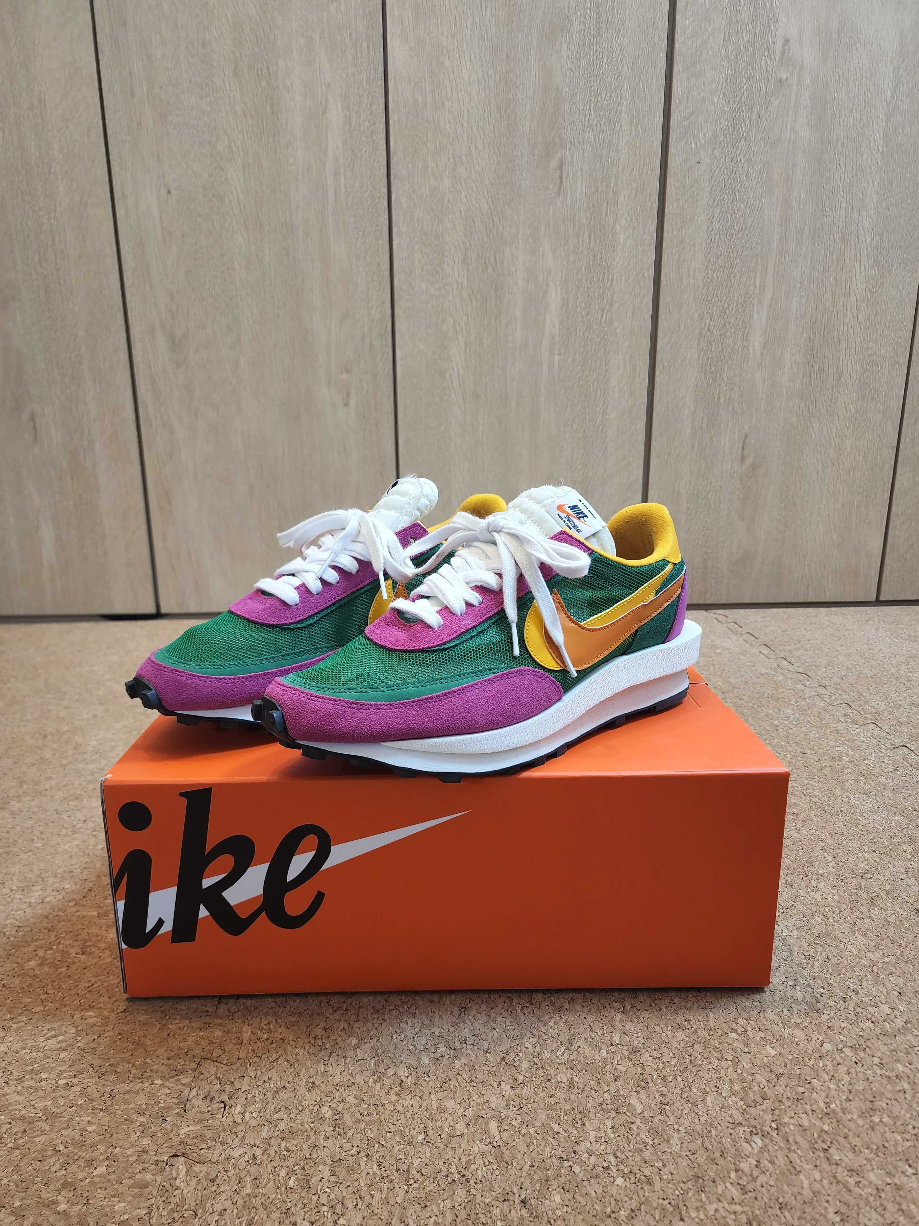 sacai × NIKE LDV WAFFLE "PINE GREEN"