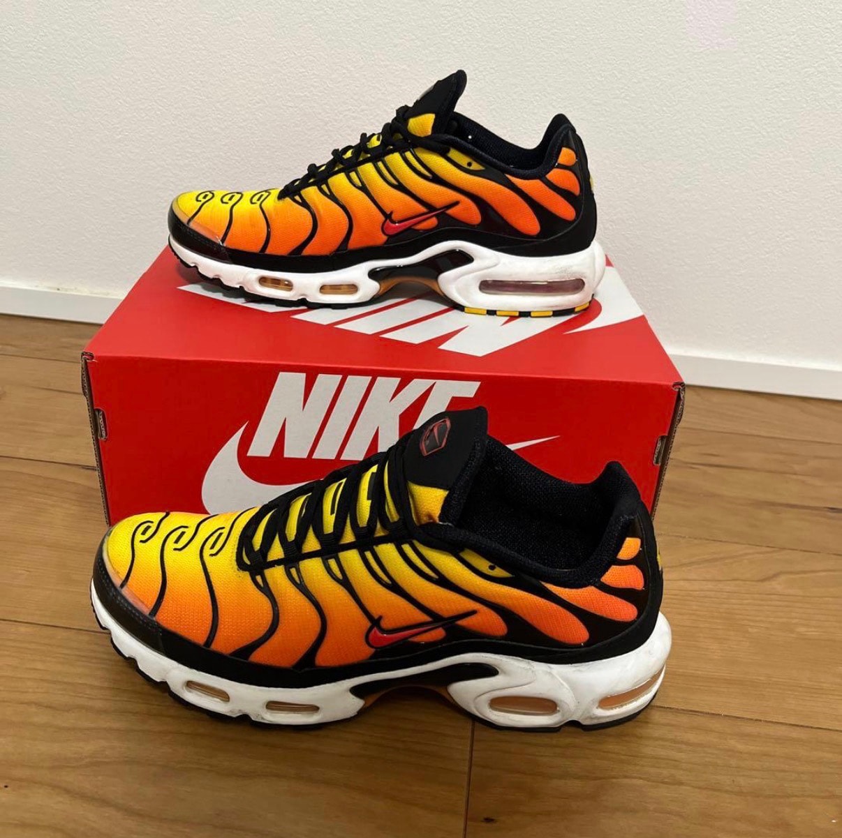 NIKE AIR TEAM UNIFIED 27cm 中古　スニーカー ナイキ エアマックスプラス 
