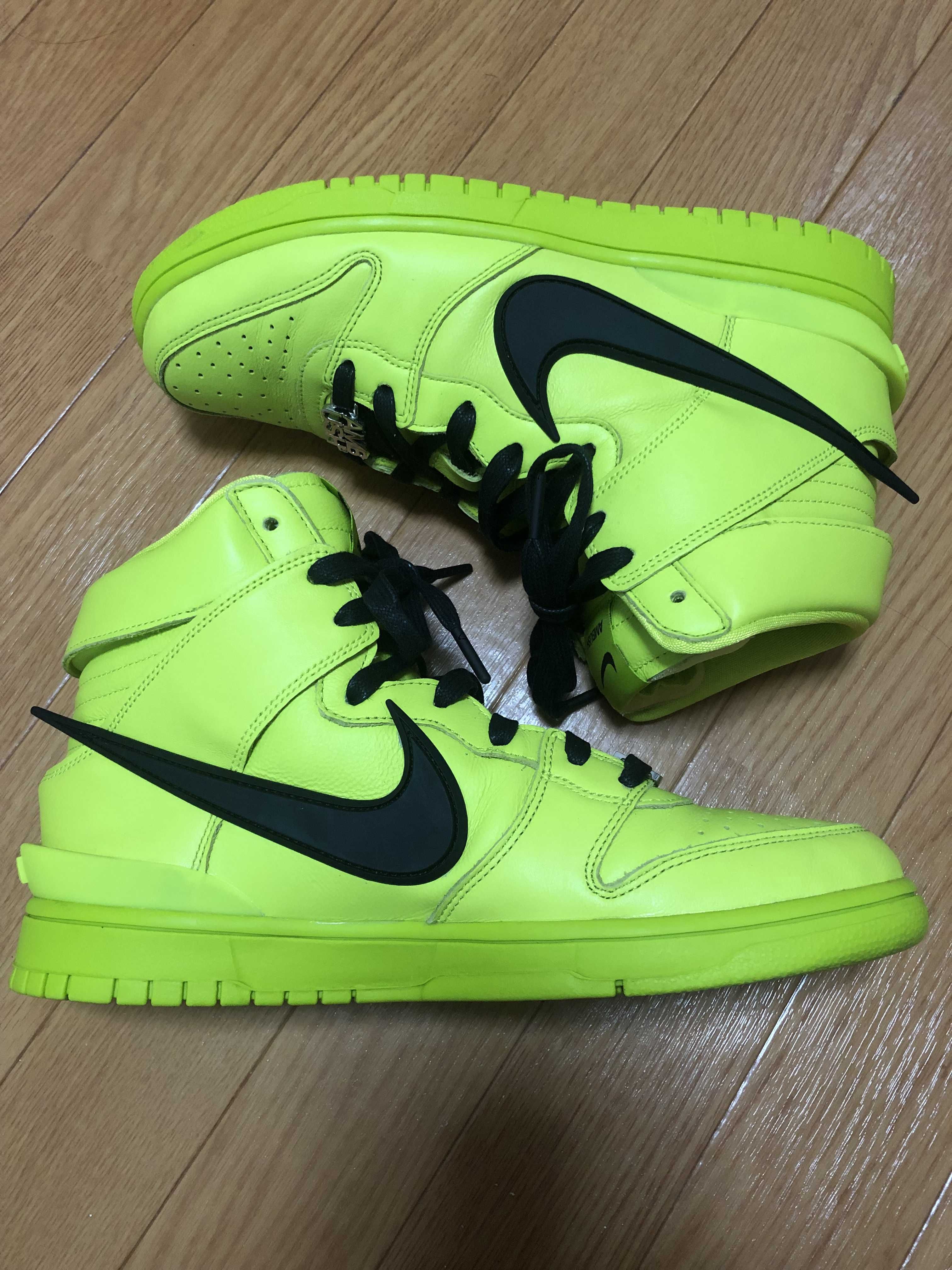 AMBUSH × NIKE DUNK HIGH "FLASH LIME"
