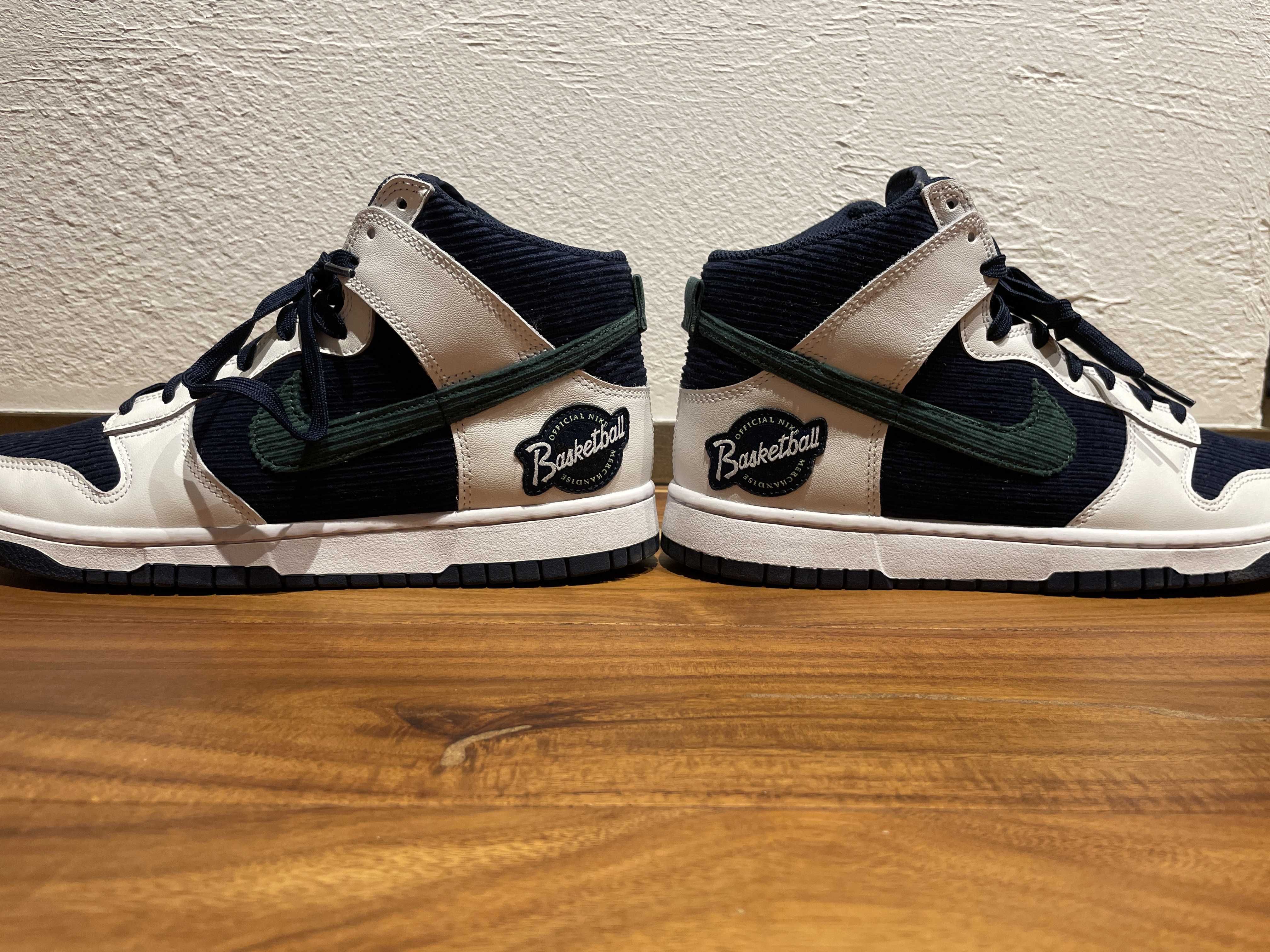 Nike Dunk High EMB "College Navy"