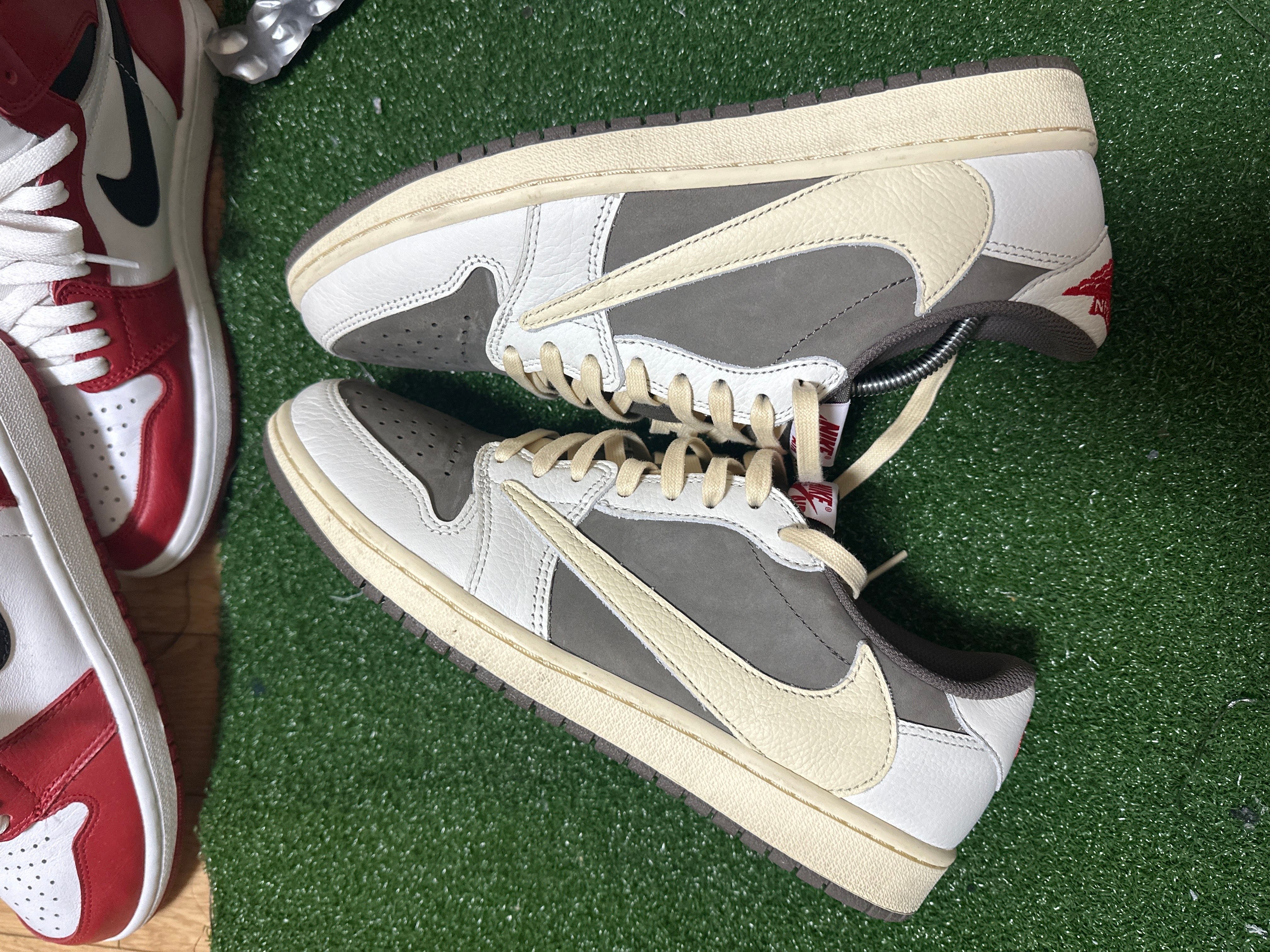 Travis Scott × Nike Air Jordan 1 Low OG SP "Reverse Mocha/Sail and Ridgerock"