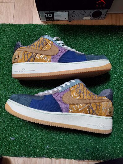 Travis Scott × Nike Air Force 1 Low Cactus Jack "Multi Color"