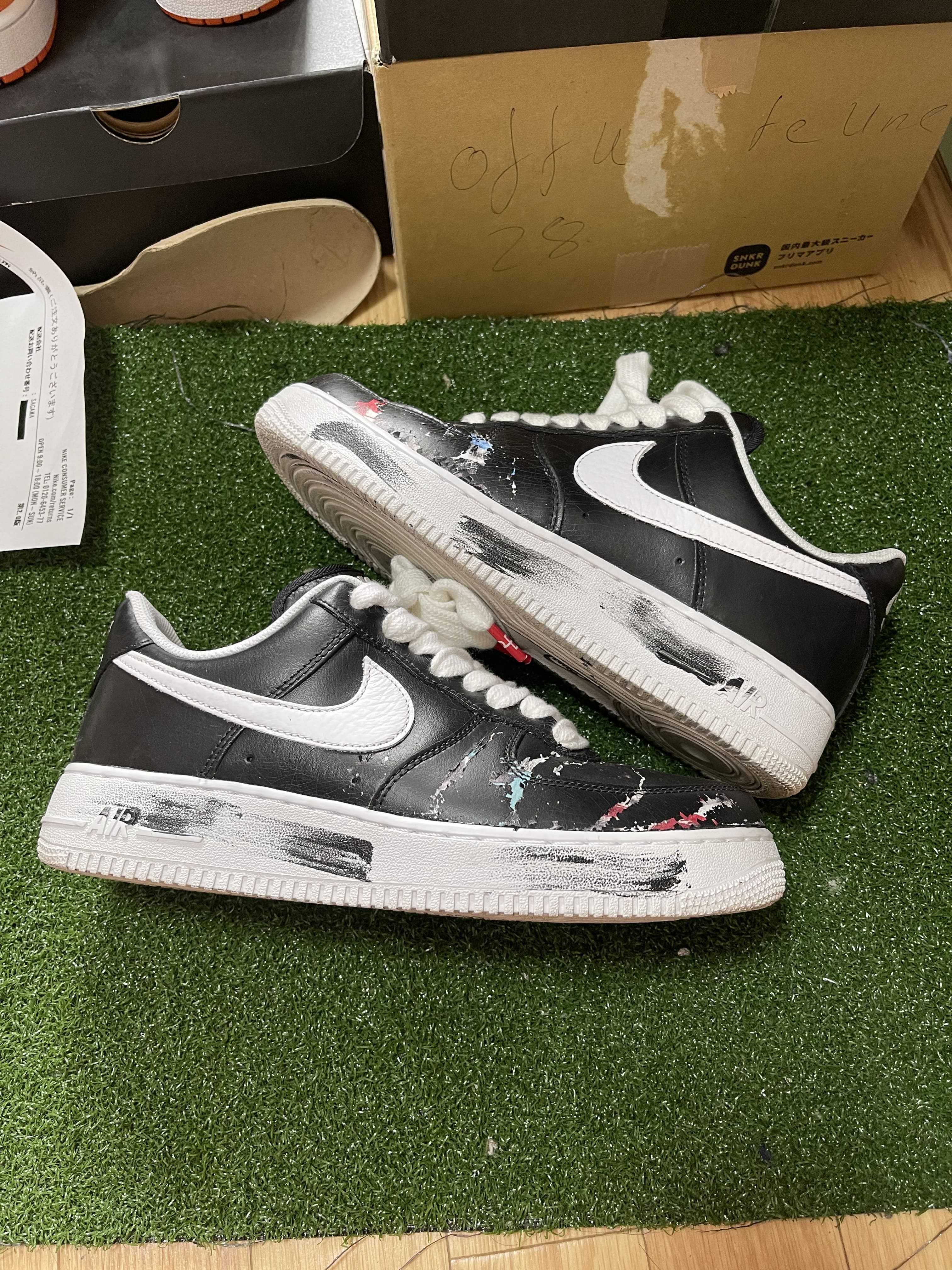 PEACEMINUSONE × Nike Air Force 1 Low Para Noise "Black" / G-DRAGON