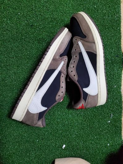 Travis Scott × Nike Air Jordan 1 Low OG SP-T "Black/Dark Mocha"