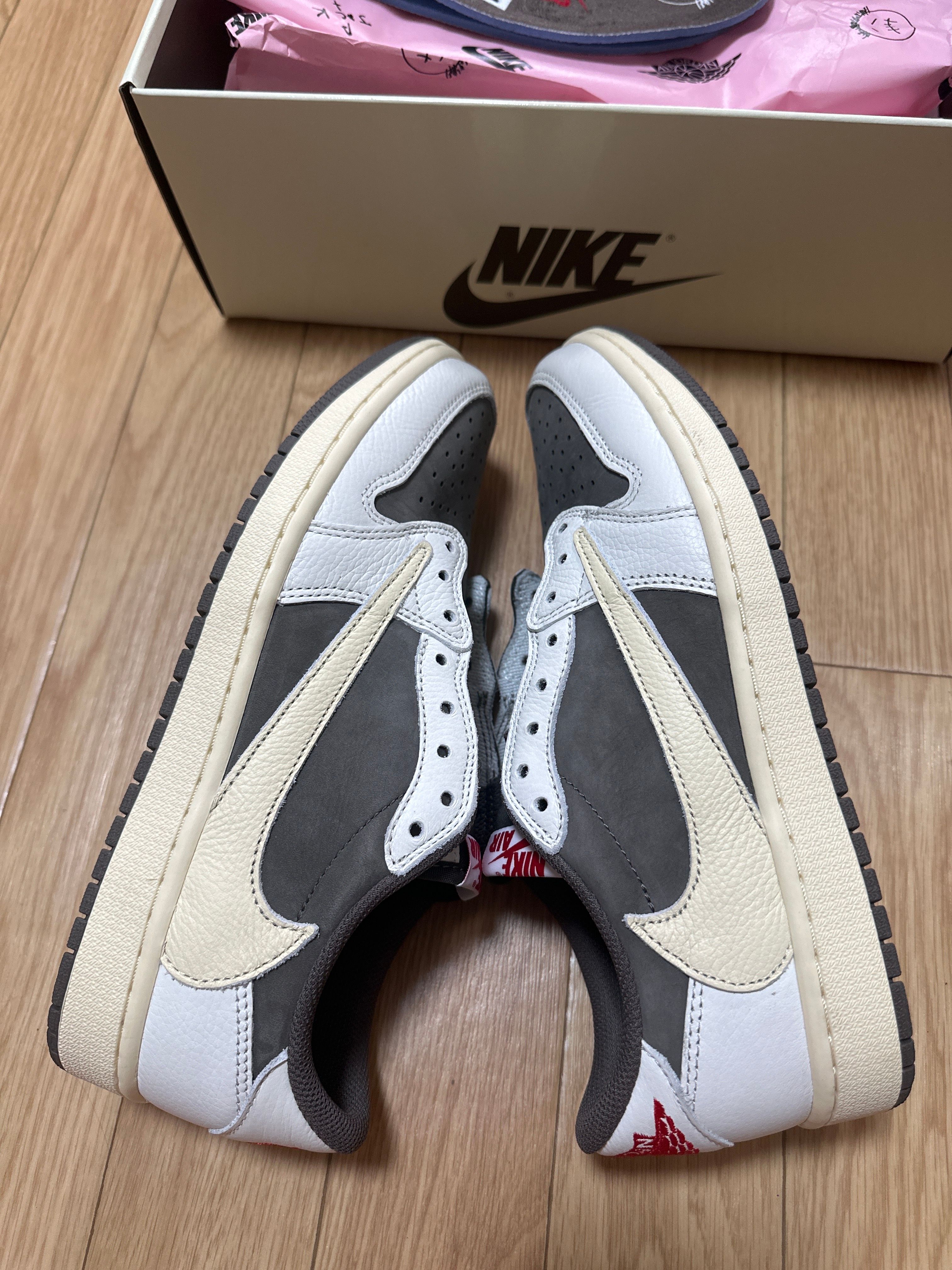 Travis Scott × Nike Air Jordan 1 Low OG SP "Reverse Mocha/Sail and Ridgerock"