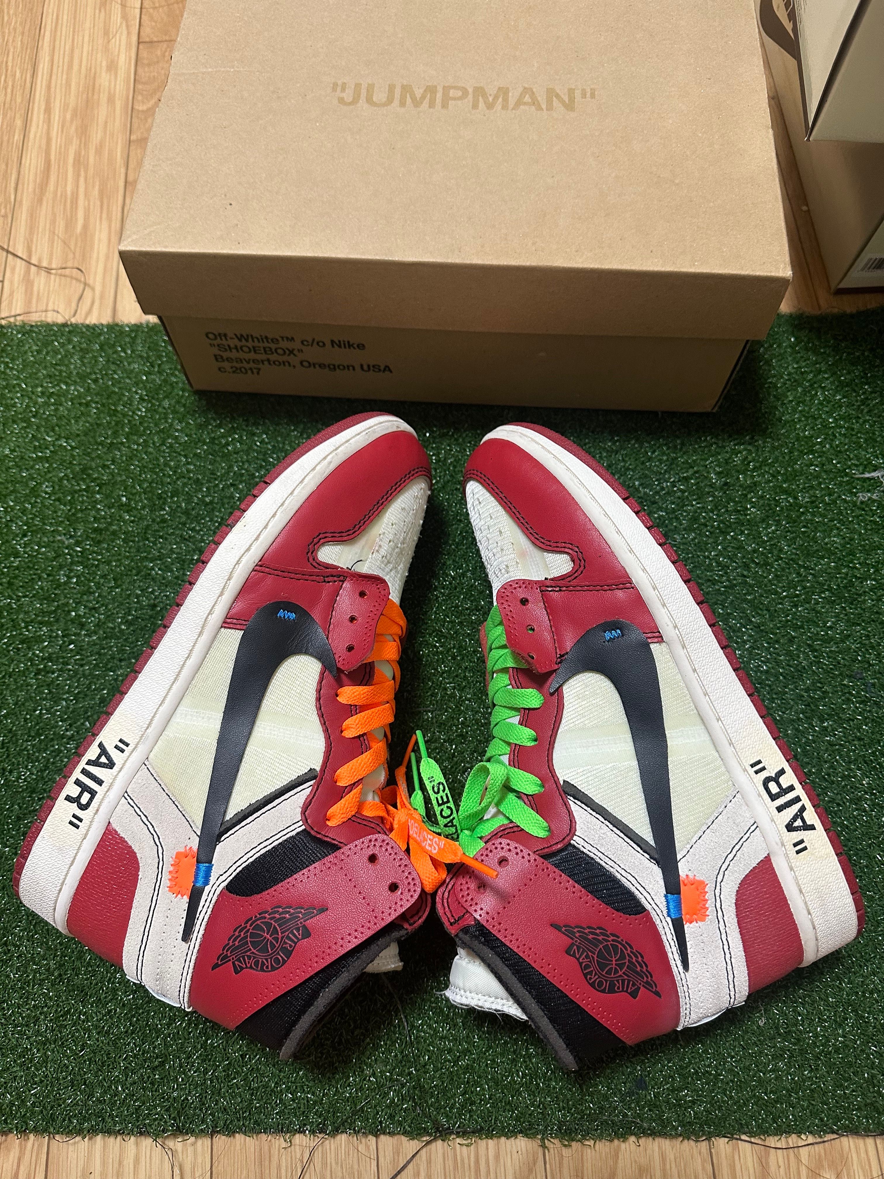 Off-White × Nike Air Jordan 1 Retro High The Ten "Chicago"