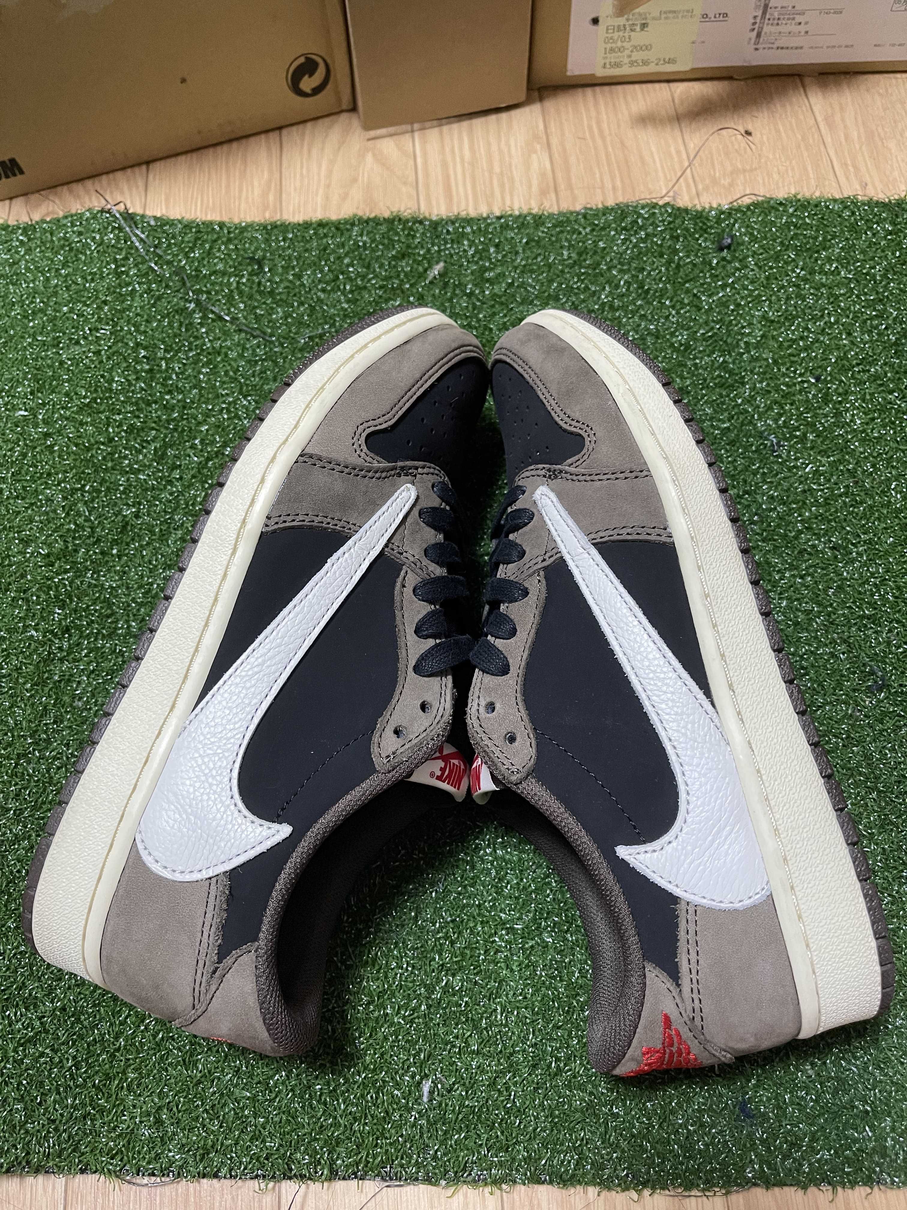 Travis Scott × Nike Air Jordan 1 Low OG SP-T "Black/Dark Mocha"