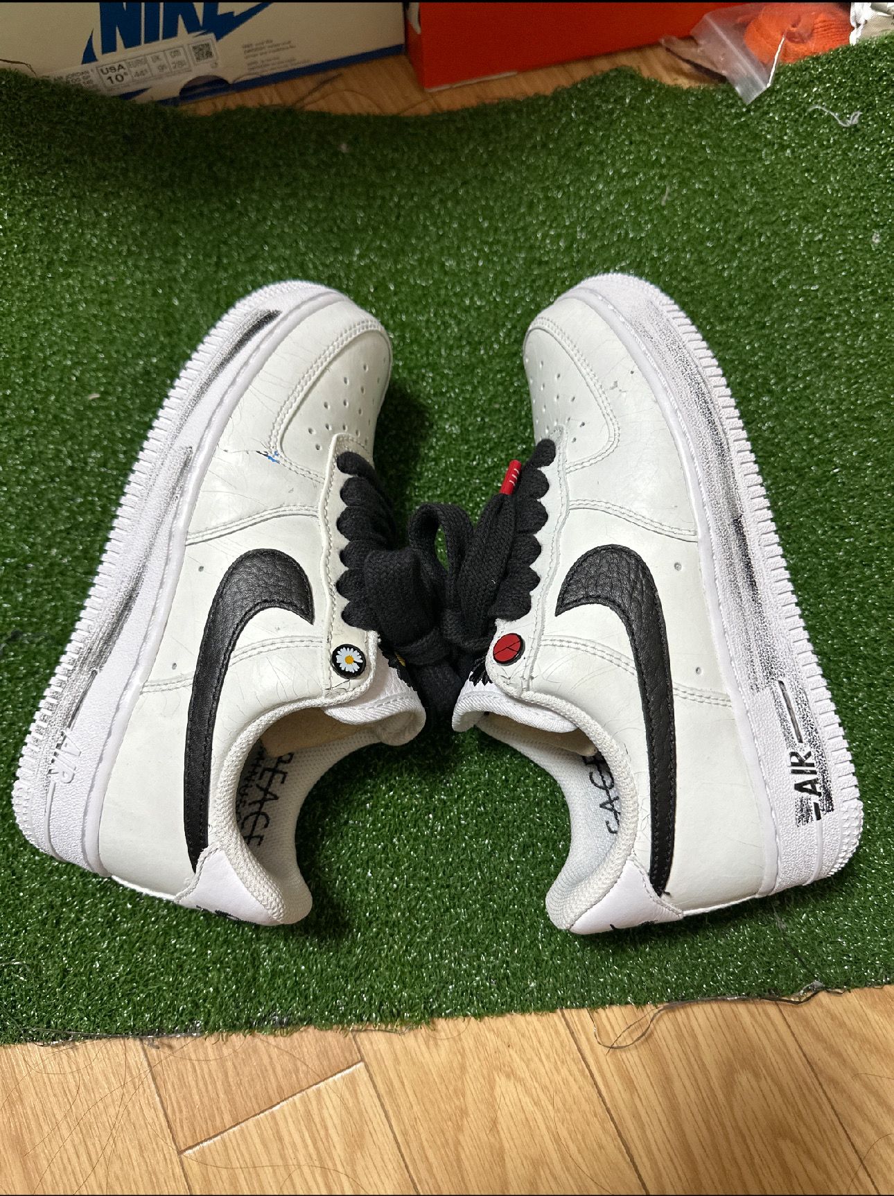 PEACEMINUSONE × Nike Air Force 1 Low "Para-noise/White/Black" / G-DRAGON