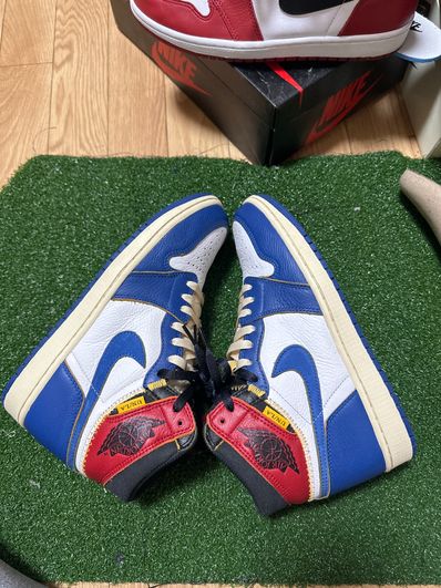 Union × Nike Air Jordan 1 Retro High OG NRG "Storm Blue/Varsity Red"