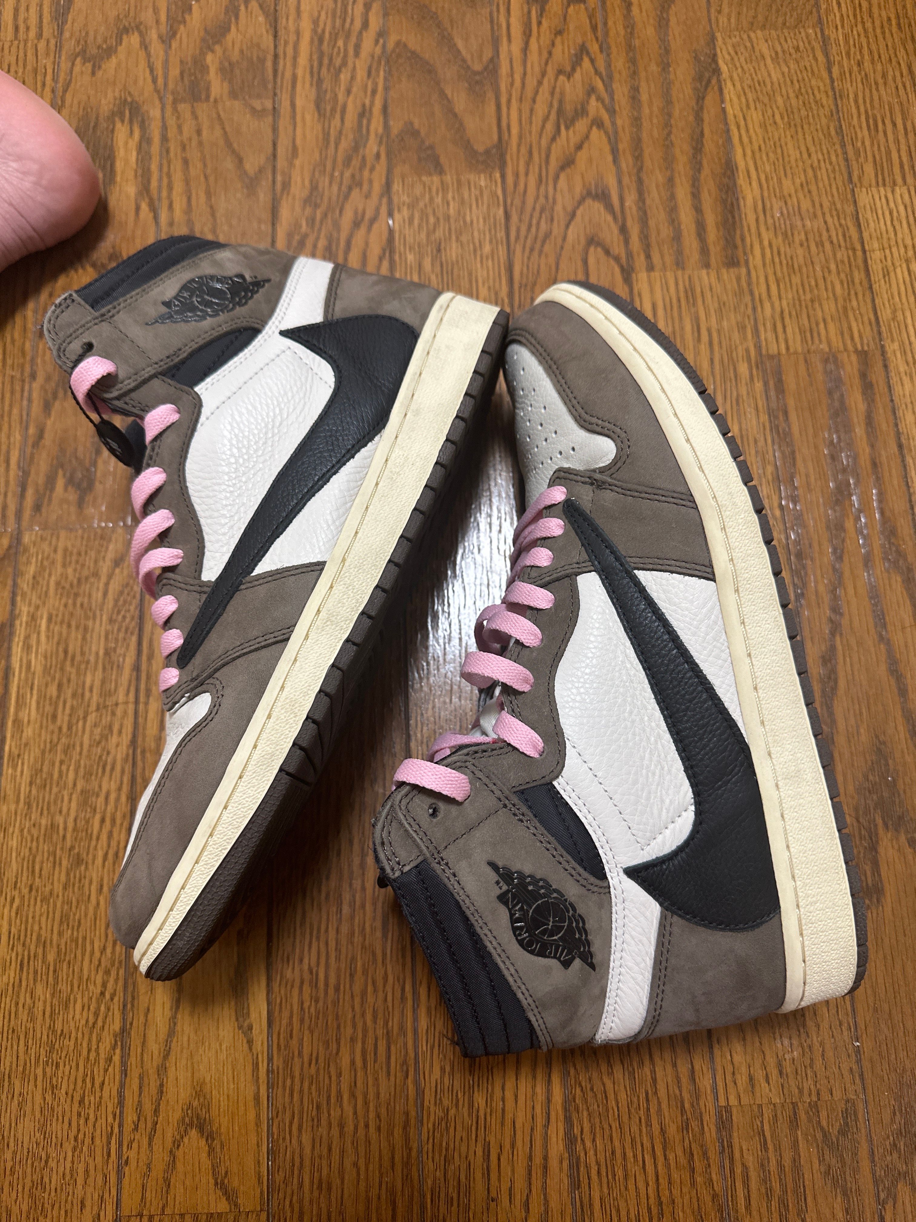 Travis Scott × Nike Air Jordan 1 Retro High OG TS SP "Sail/Dark Mocha"