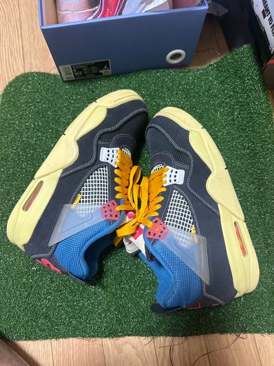 UNION × NIKE AIR JORDAN 4 "OFF NOIR"