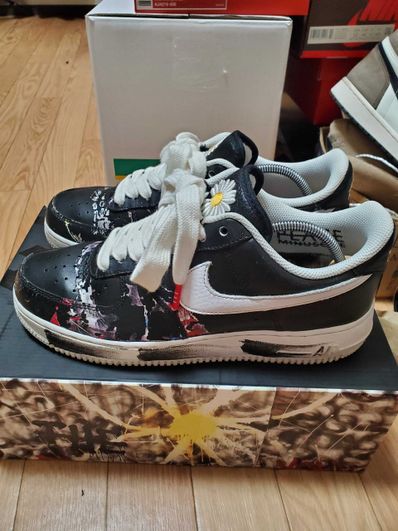 PEACEMINUSONE × Nike Air Force 1 Low Para Noise "Black" / G-DRAGON
