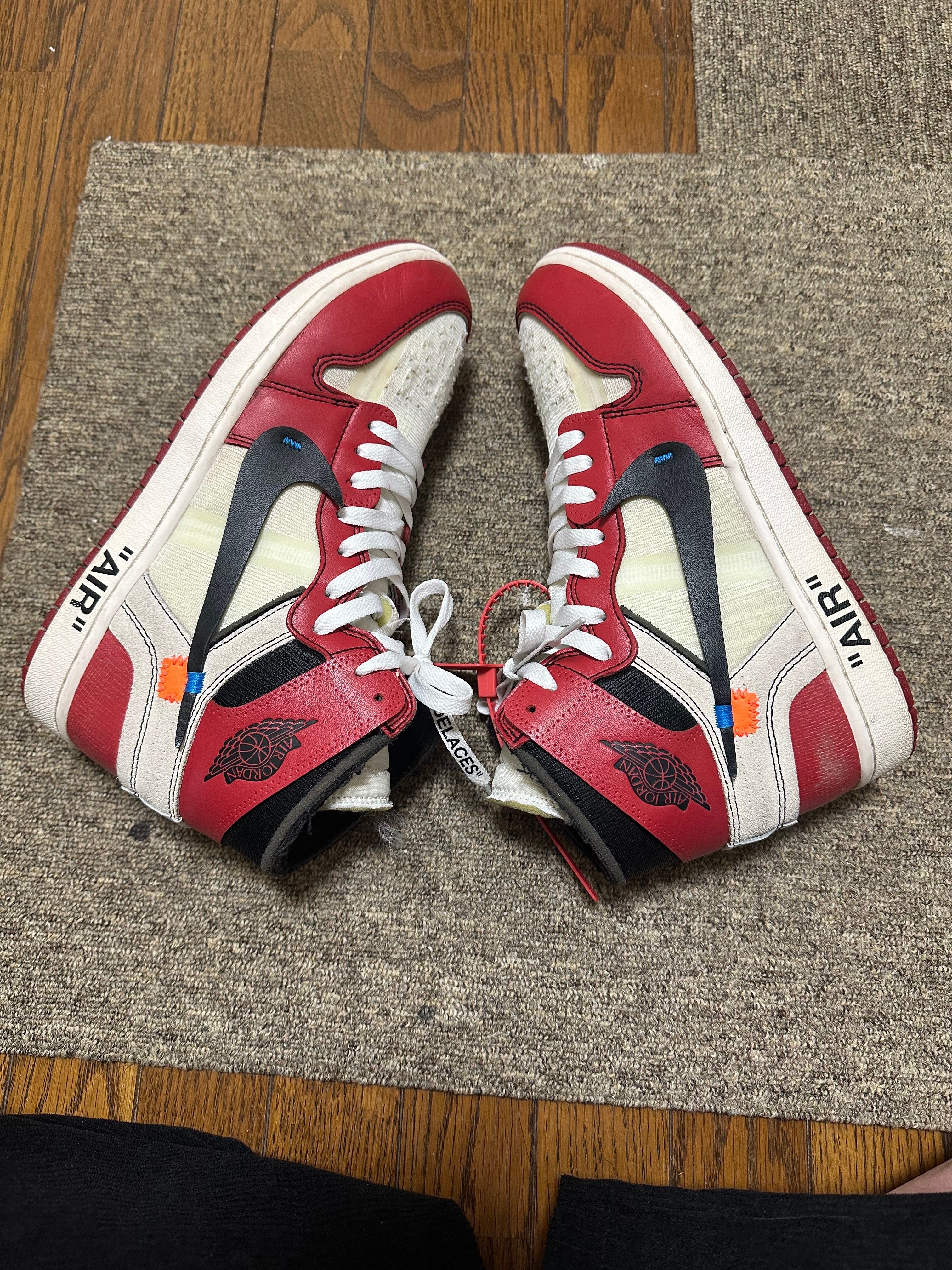 Off-White × Nike Air Jordan 1 Retro High The Ten "Chicago"