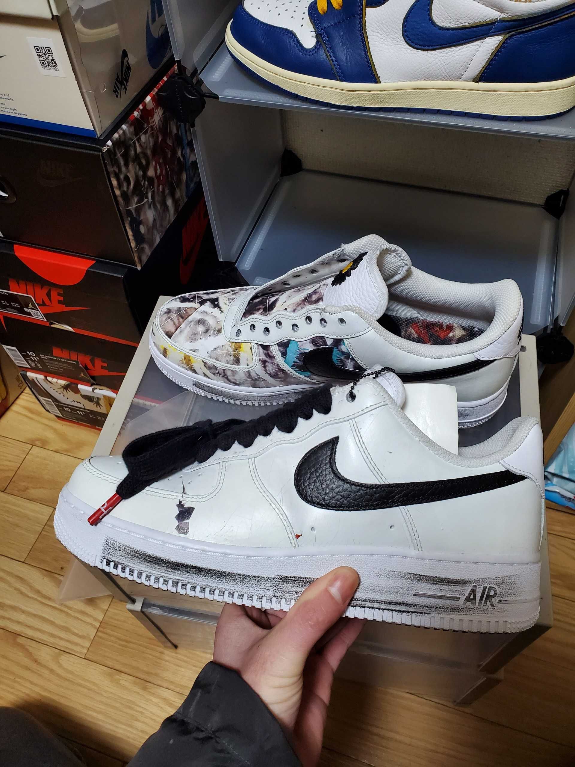 PEACEMINUSONE × Nike Air Force 1 Low "Para-noise/White/Black" / G-DRAGON