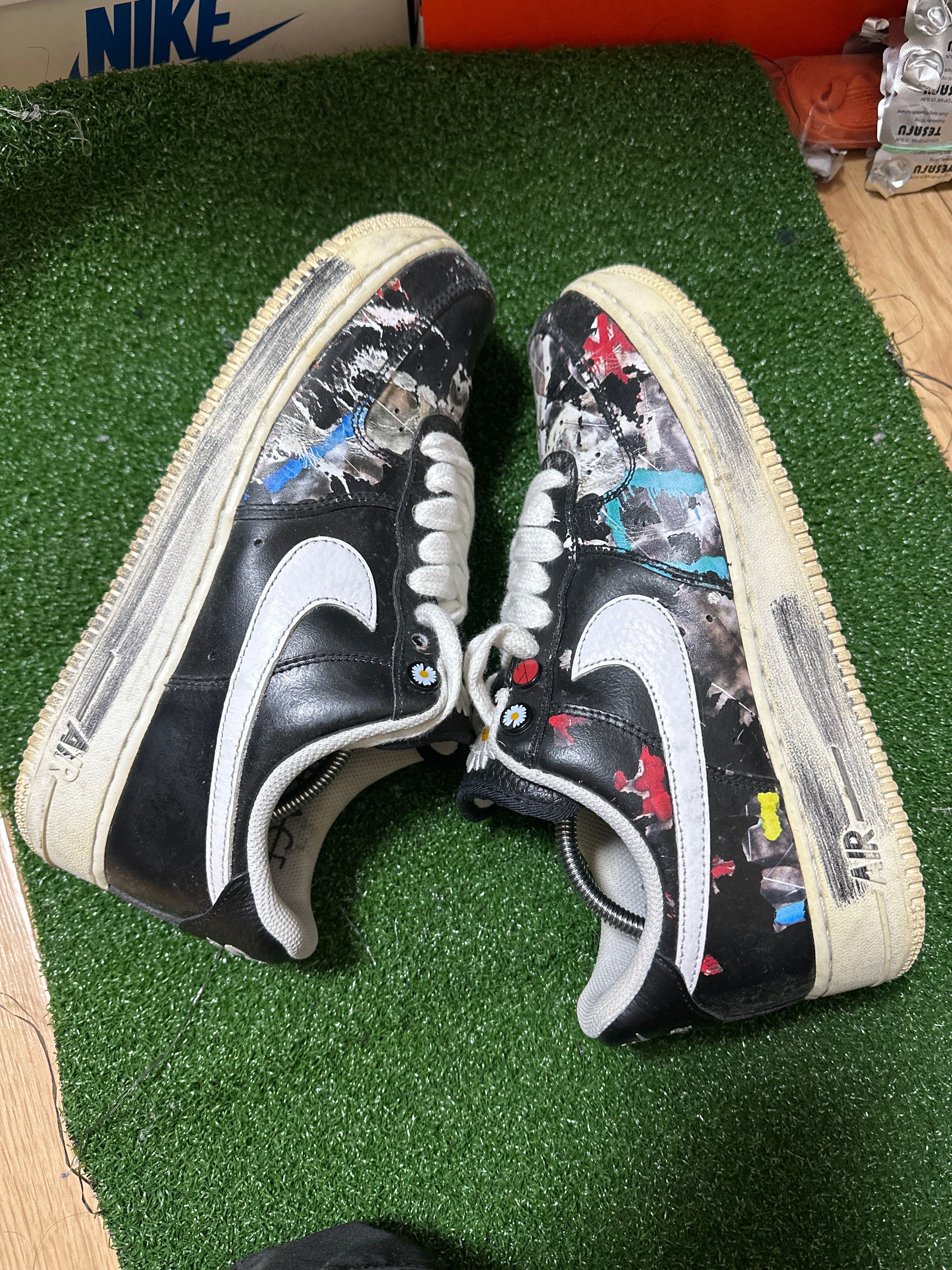 PEACEMINUSONE × Nike Air Force 1 Low Para Noise "Black" / G-DRAGON