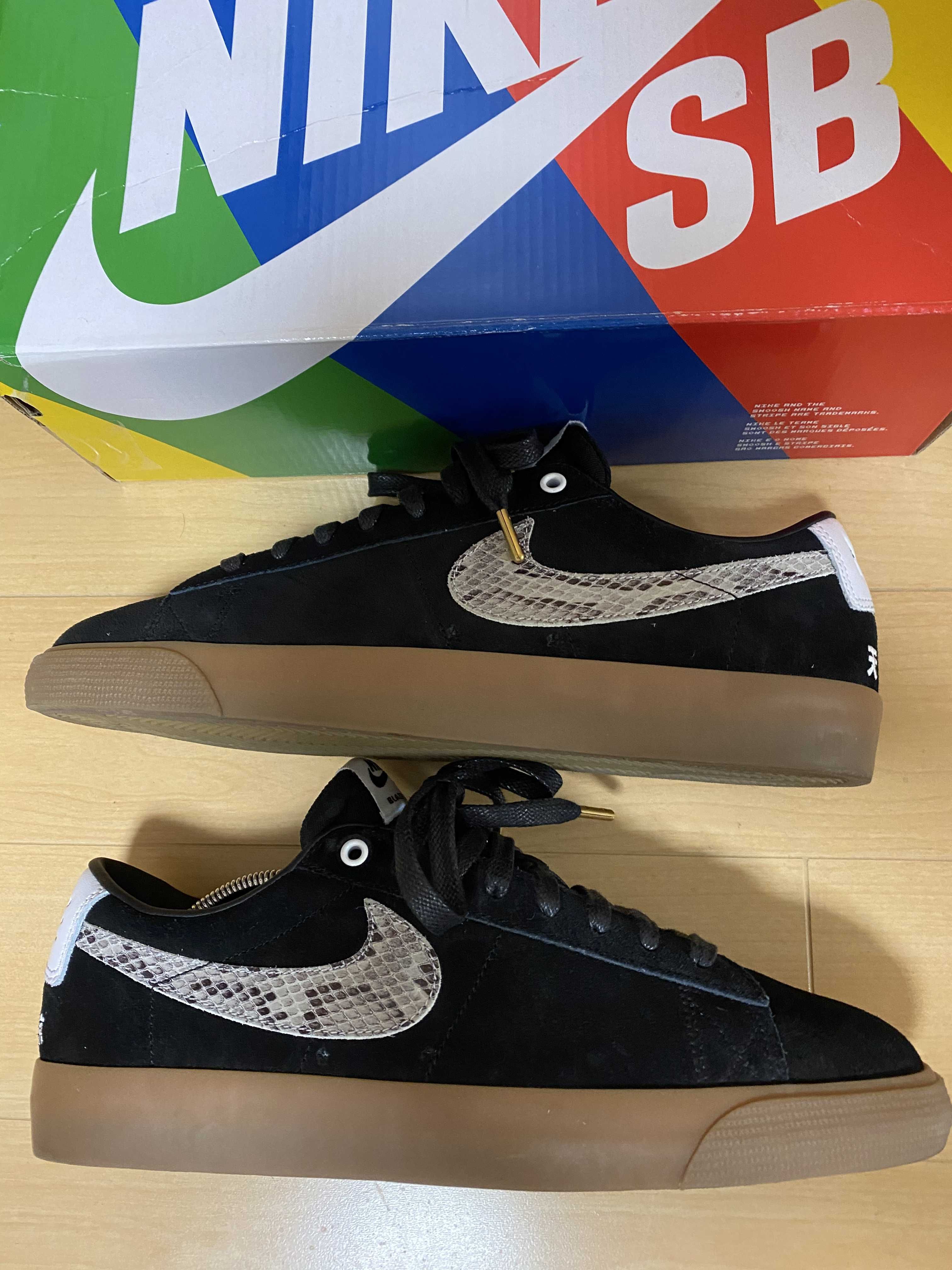 Wacko Maria × Nike SB Blazer Low "Black"