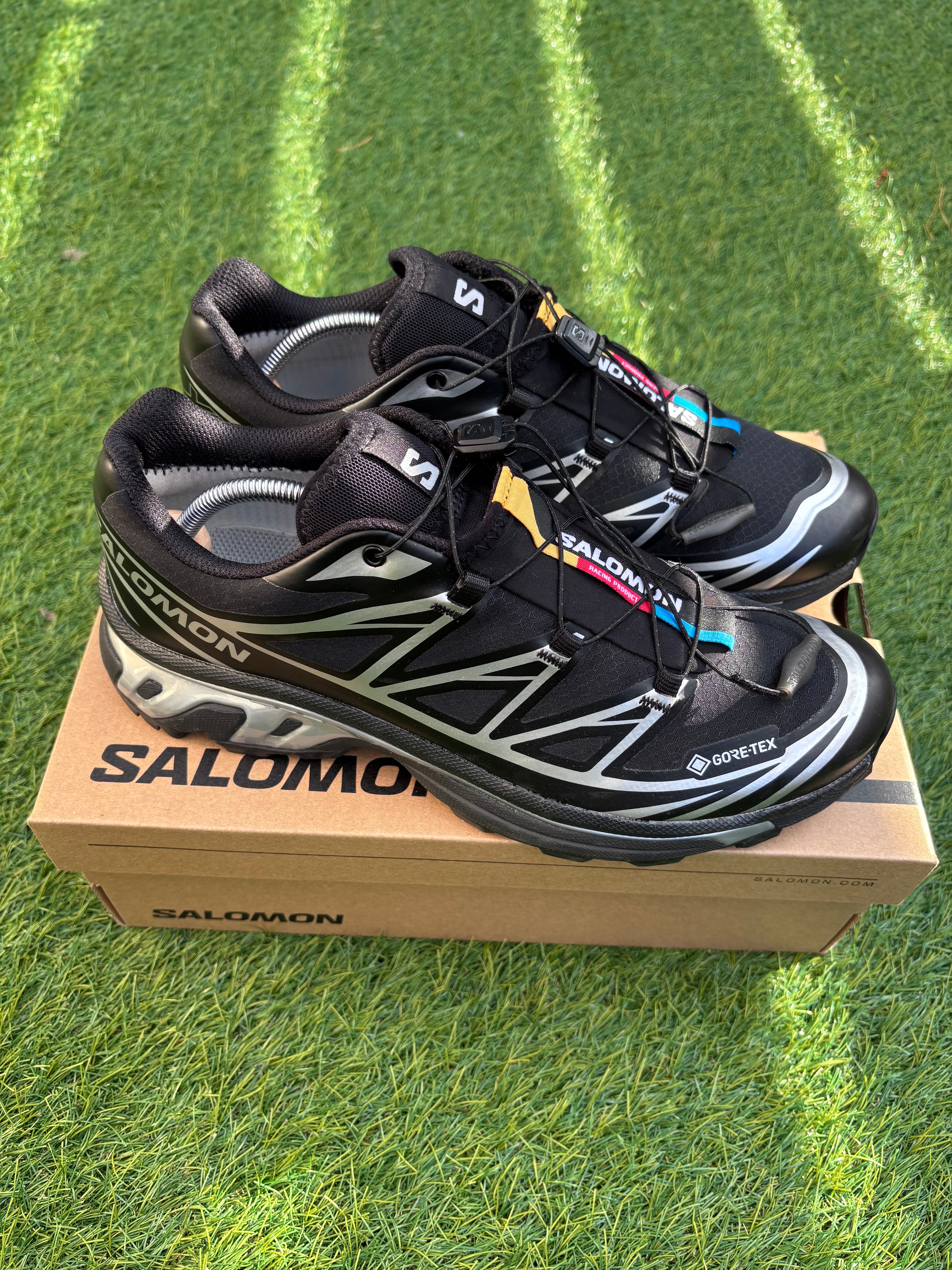 Salomon XT-6 GORE-TEX "Black/Footwear Silver"