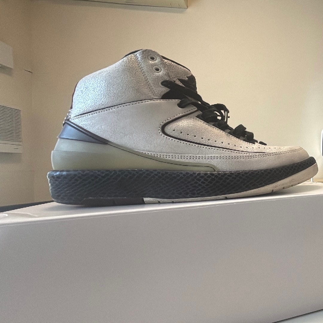 A Ma Maniere × Nike Air Jordan 2 "Airness/Sail and Burgundy"