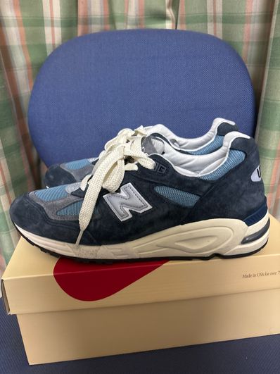 New Balance 990V2 "Navy/Castlerock"