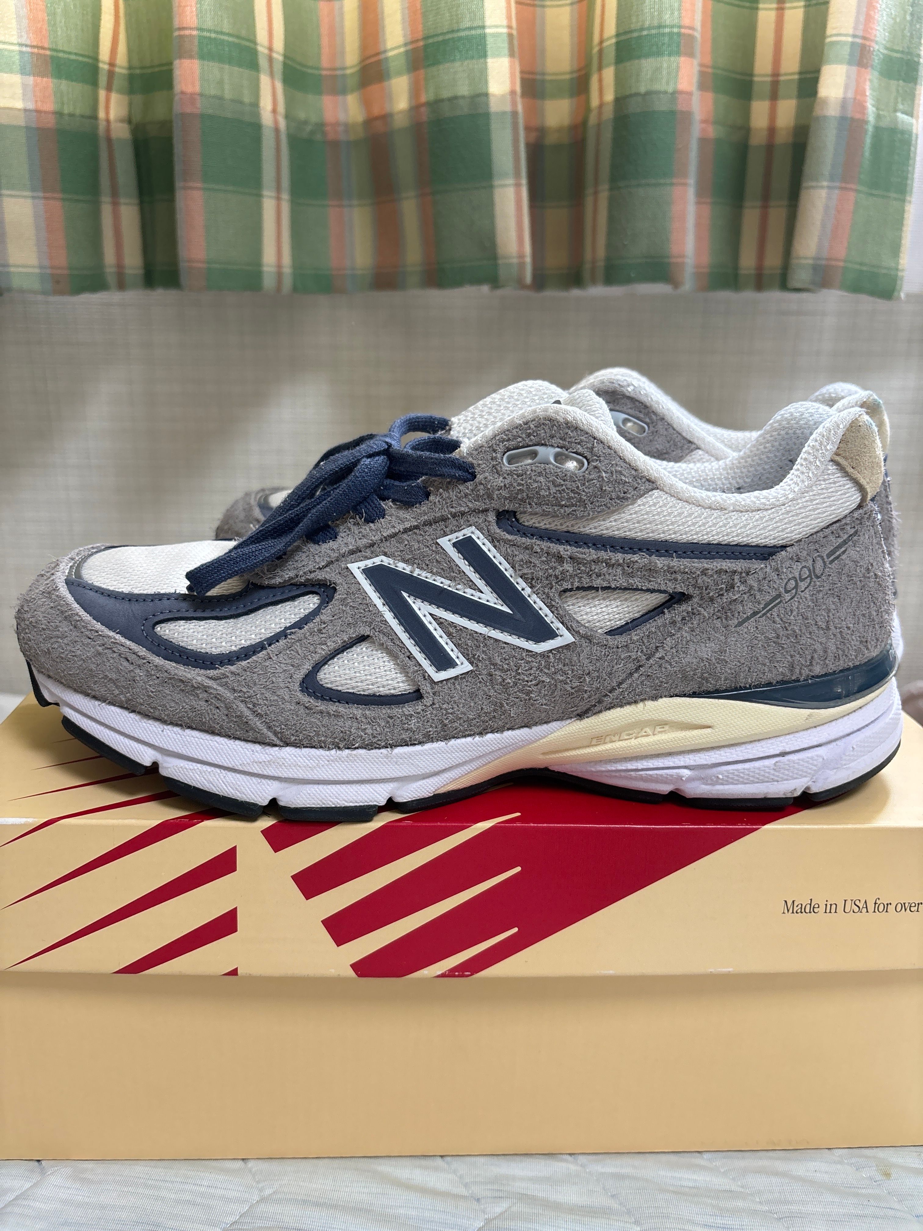 New Balance 990V4 "Gray/Slate Blue"