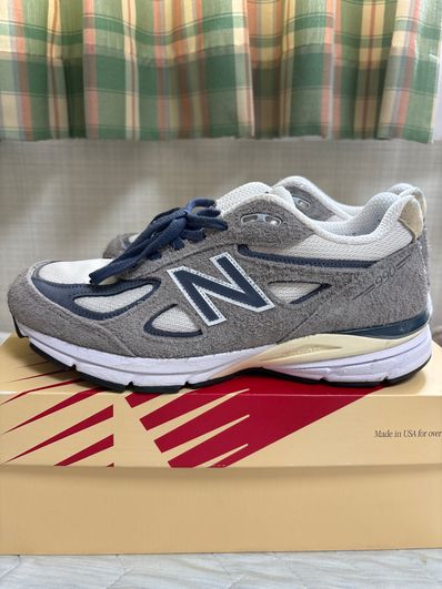 New Balance 990V4 "Gray/Slate Blue"