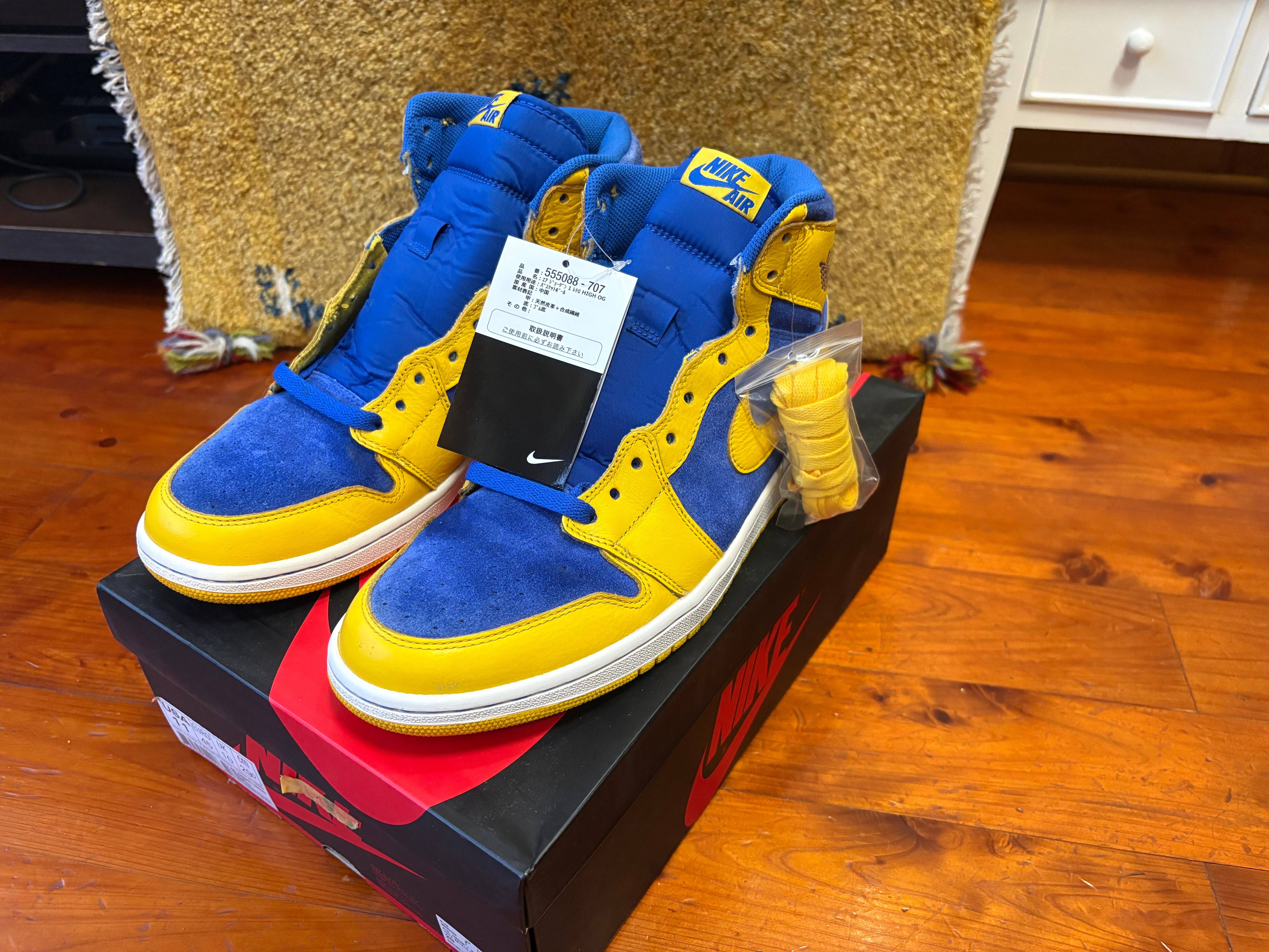 NIKE Air Jordan 1 レイニー Jordan 1 Retro OG High Reverse Laney W for sale | eBay