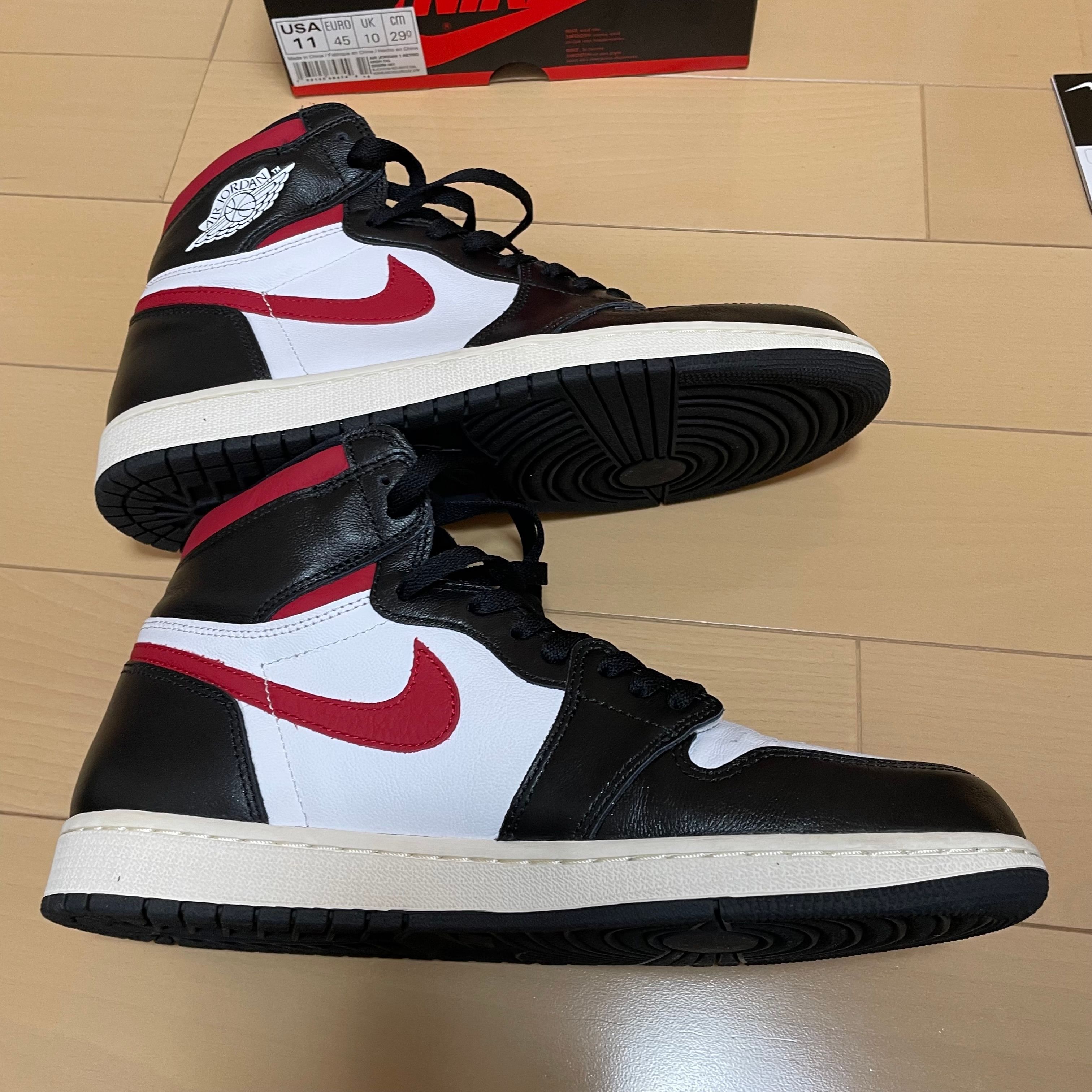 Nike Air Jordan 1 Retro High "Black/White/Sail/Gym Red"    